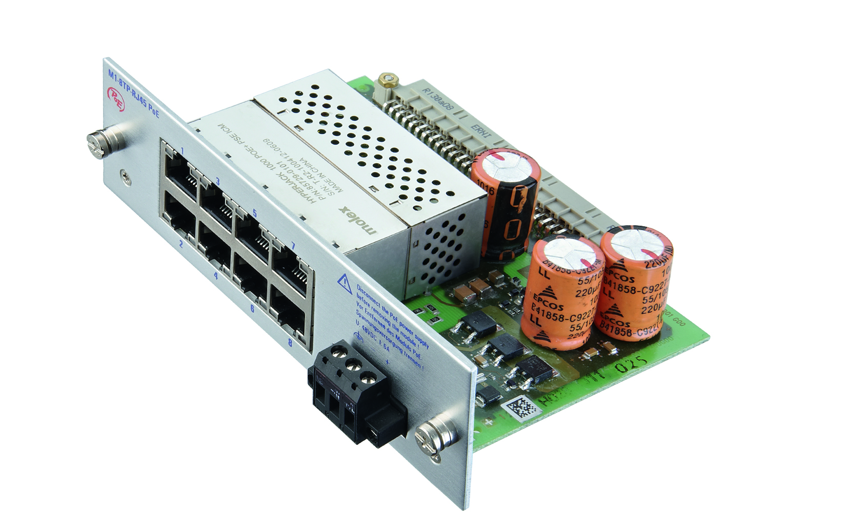 M1-8TP-RJ45 PoE