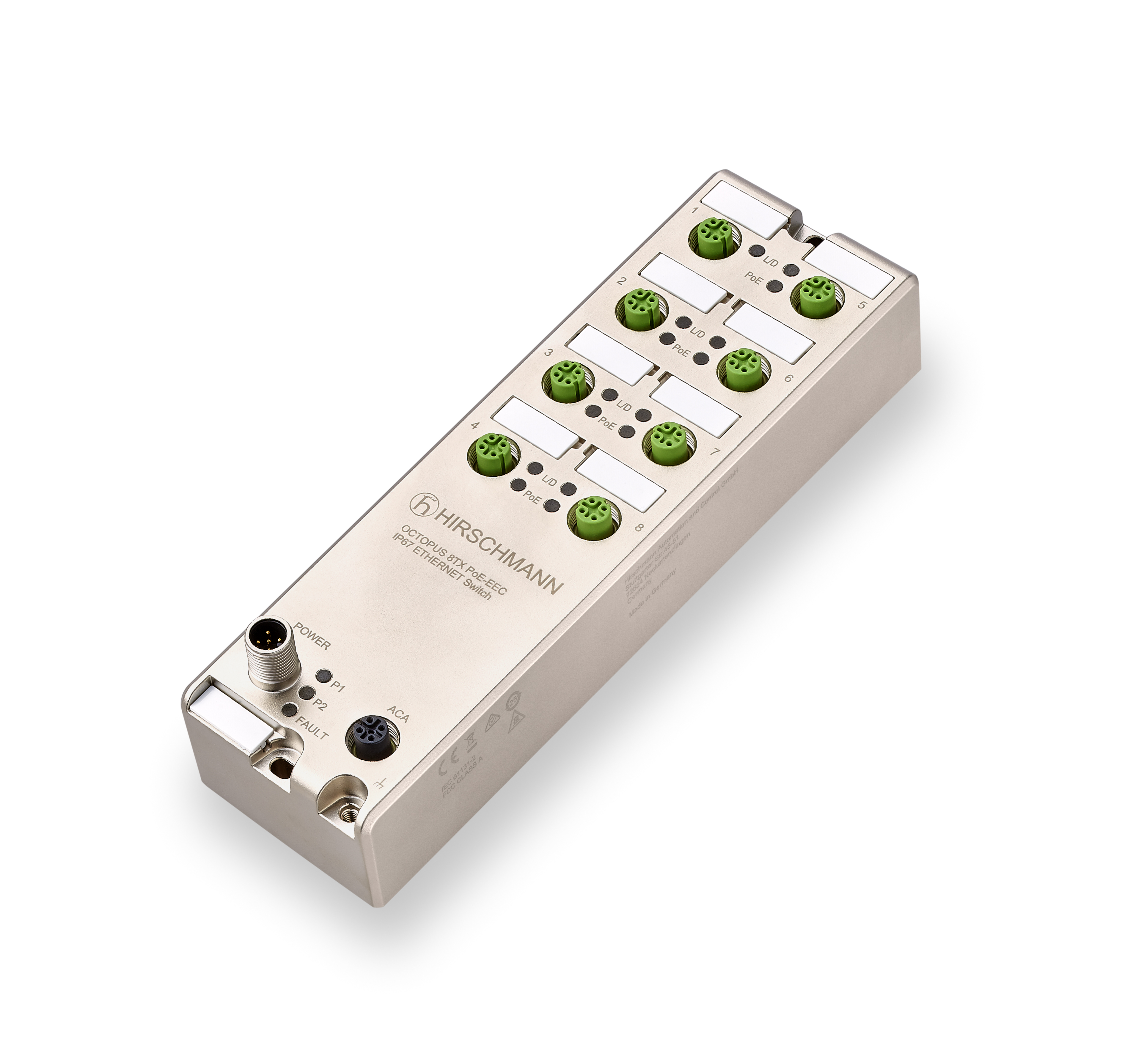 OCTOPUS 8TX PoE-EEC