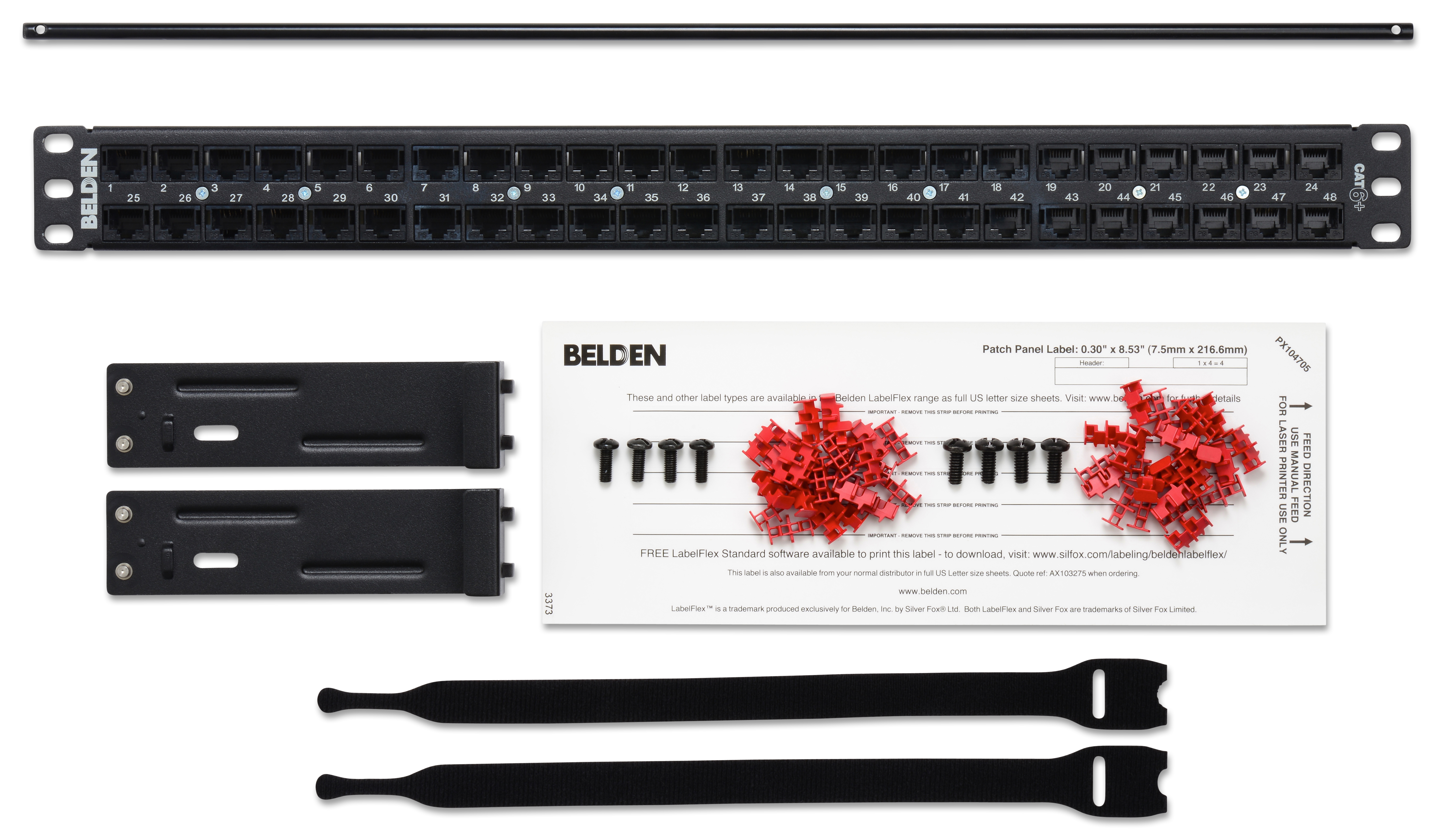 CAT 6 UHD PP 48 1U