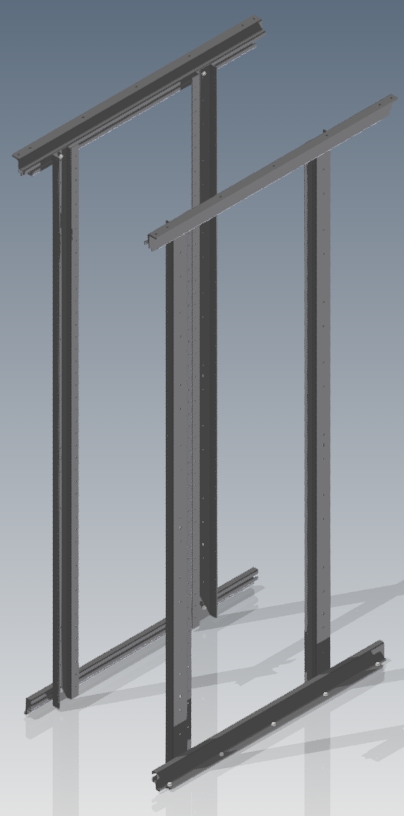 XHS Series EIA Mounting Rails