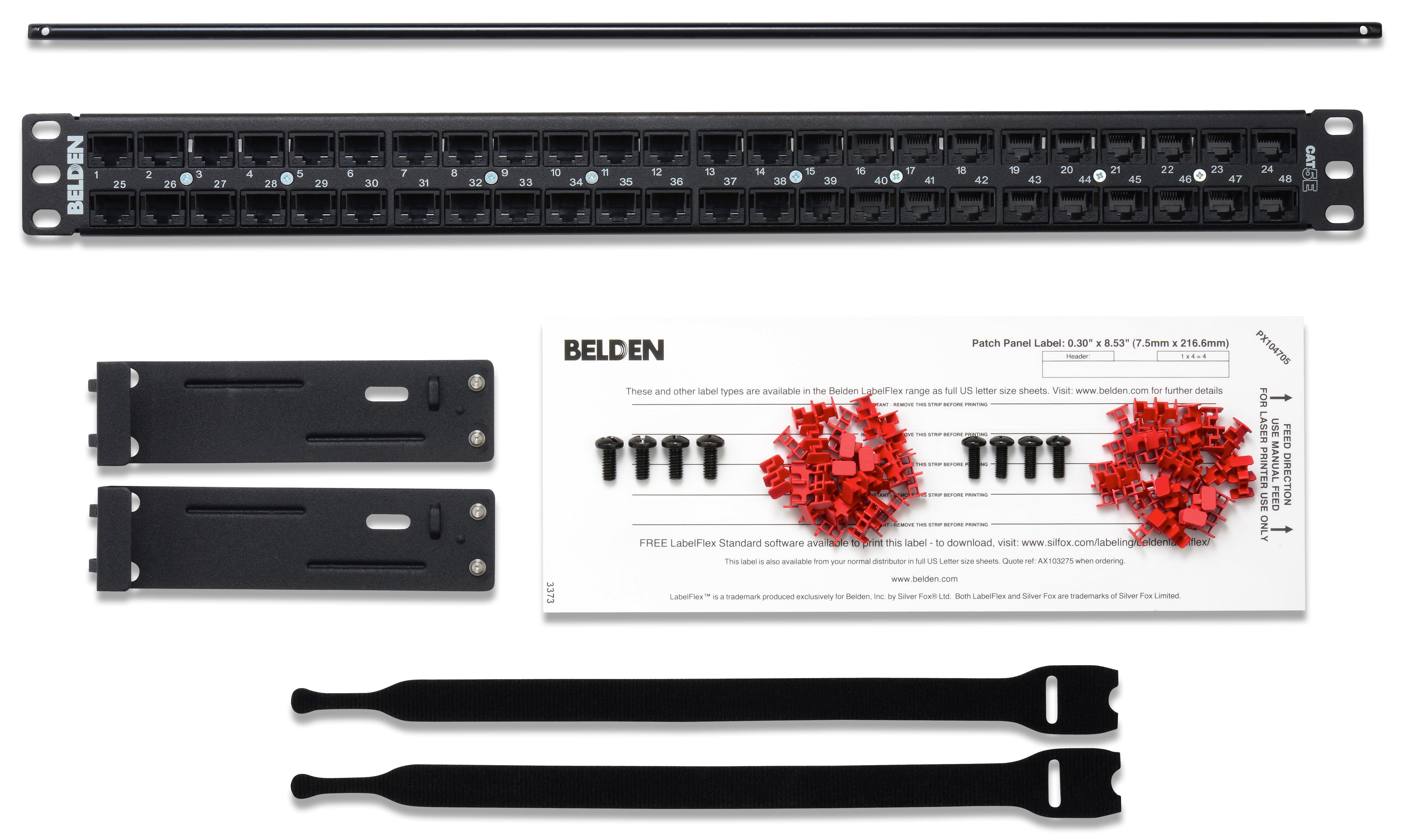 CAT 5E UHD PP 48 1U