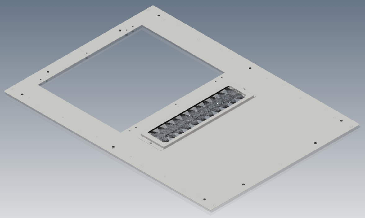 XHM Heat Containment Ready w/Brush Top Panel