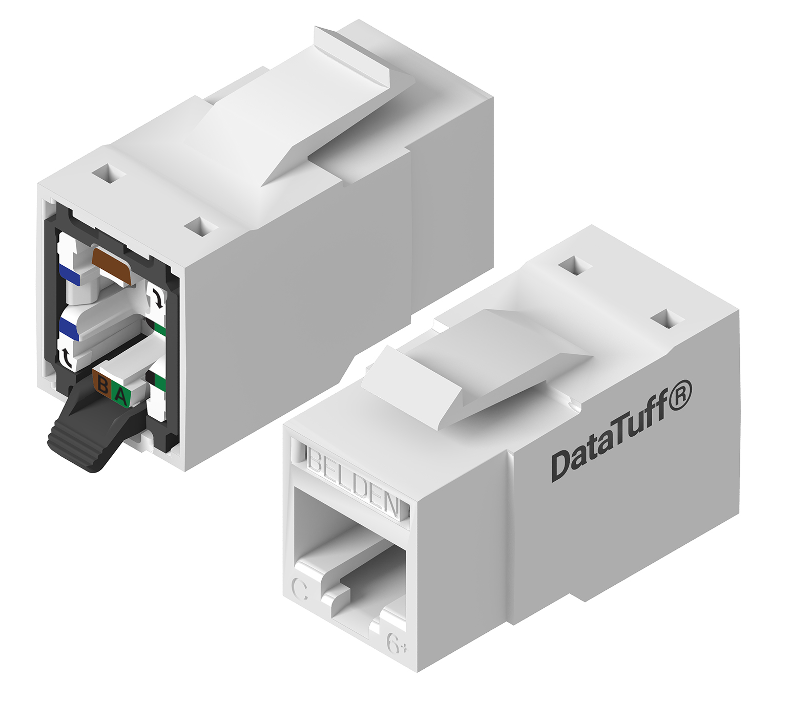 Ind REVConn C6 UTP Jacks