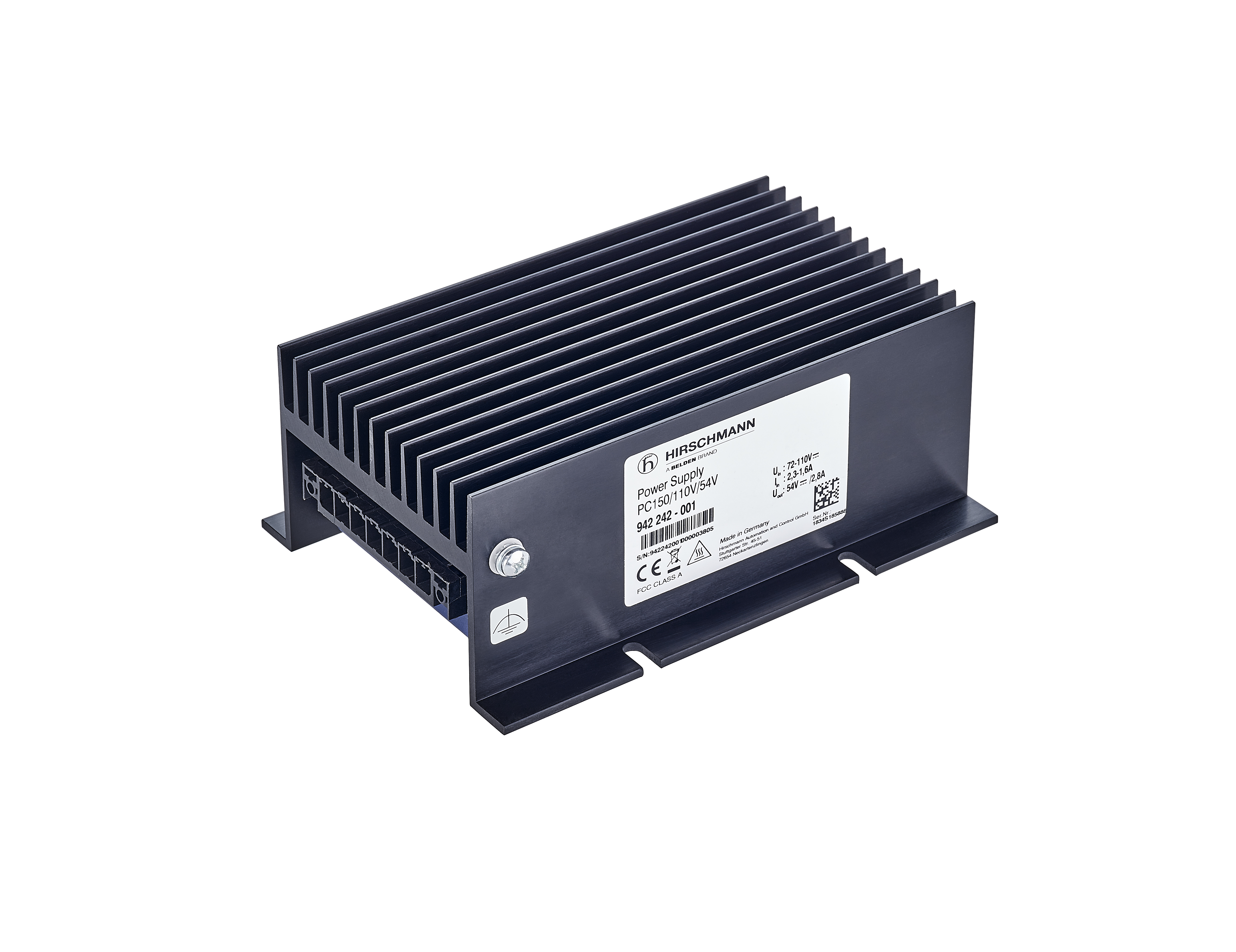 PC150/110V/54V power supply
