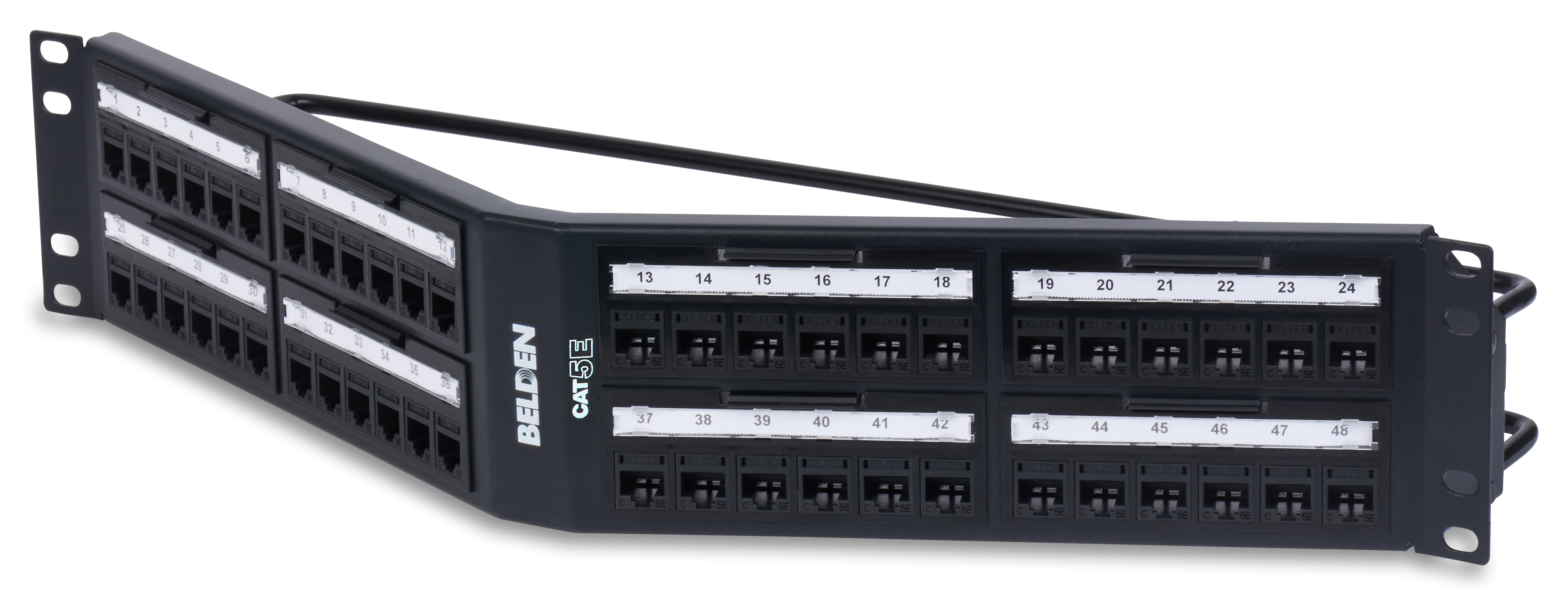 CAT5E REVConnect Angled PP 48P