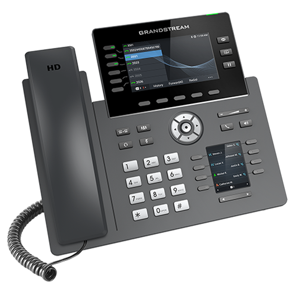 THE GRP2616 IS A 6-LINE CARRIER-GRADE IP PHONE DESIGNED WITH ZERO-TOUCH PROVISIO — view 5
