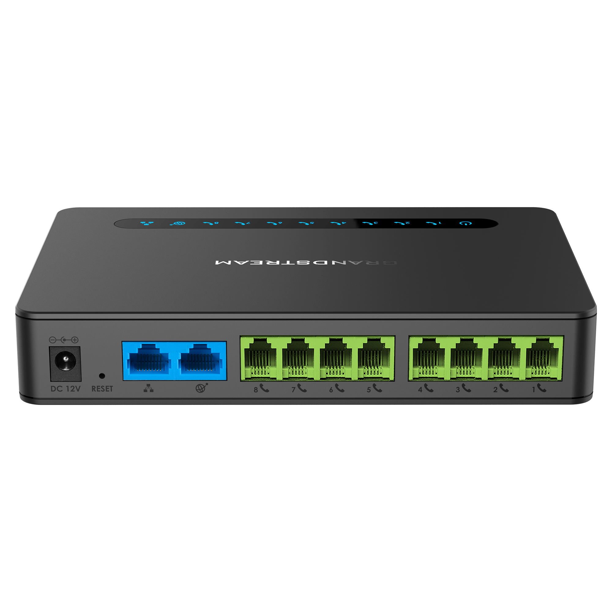 8 FXS, 2 GIGE, NAT ROUTER — view 2