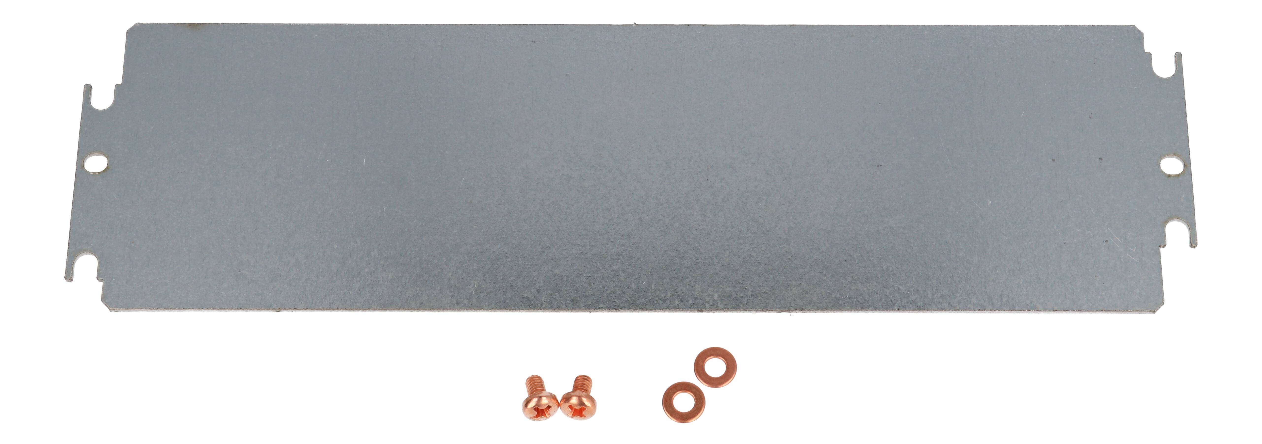 1590Z140PL steel inner mounting panel, 239 x 67 mm, for 1590Z140 enclosures