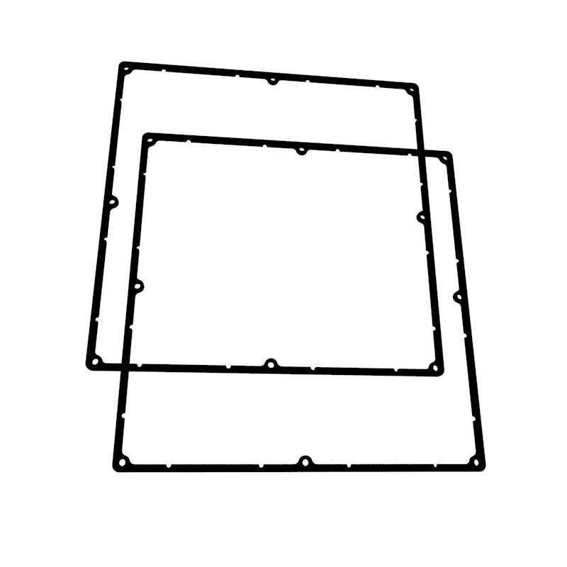 1550NEGASKET IP66 eva foam gasket kit, two pre-formed adhesive-backed lid gaskets for 1550N diecast enclosures