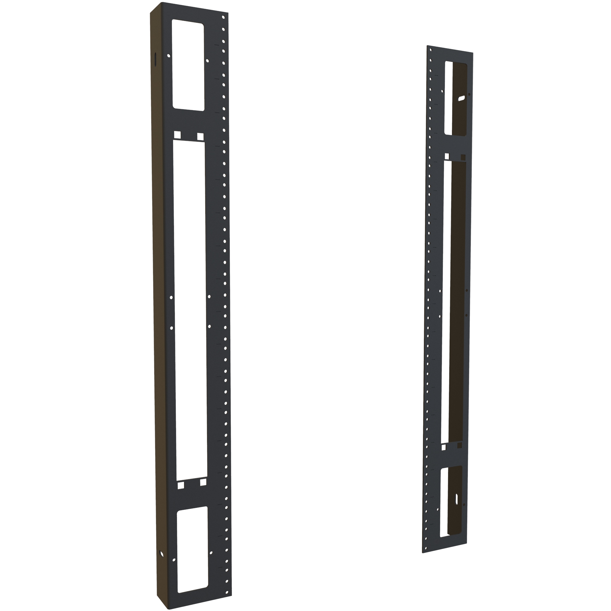 Hwc3018utr — 18u Pair of Tapped 10-32 Rails for 30w Hwc
