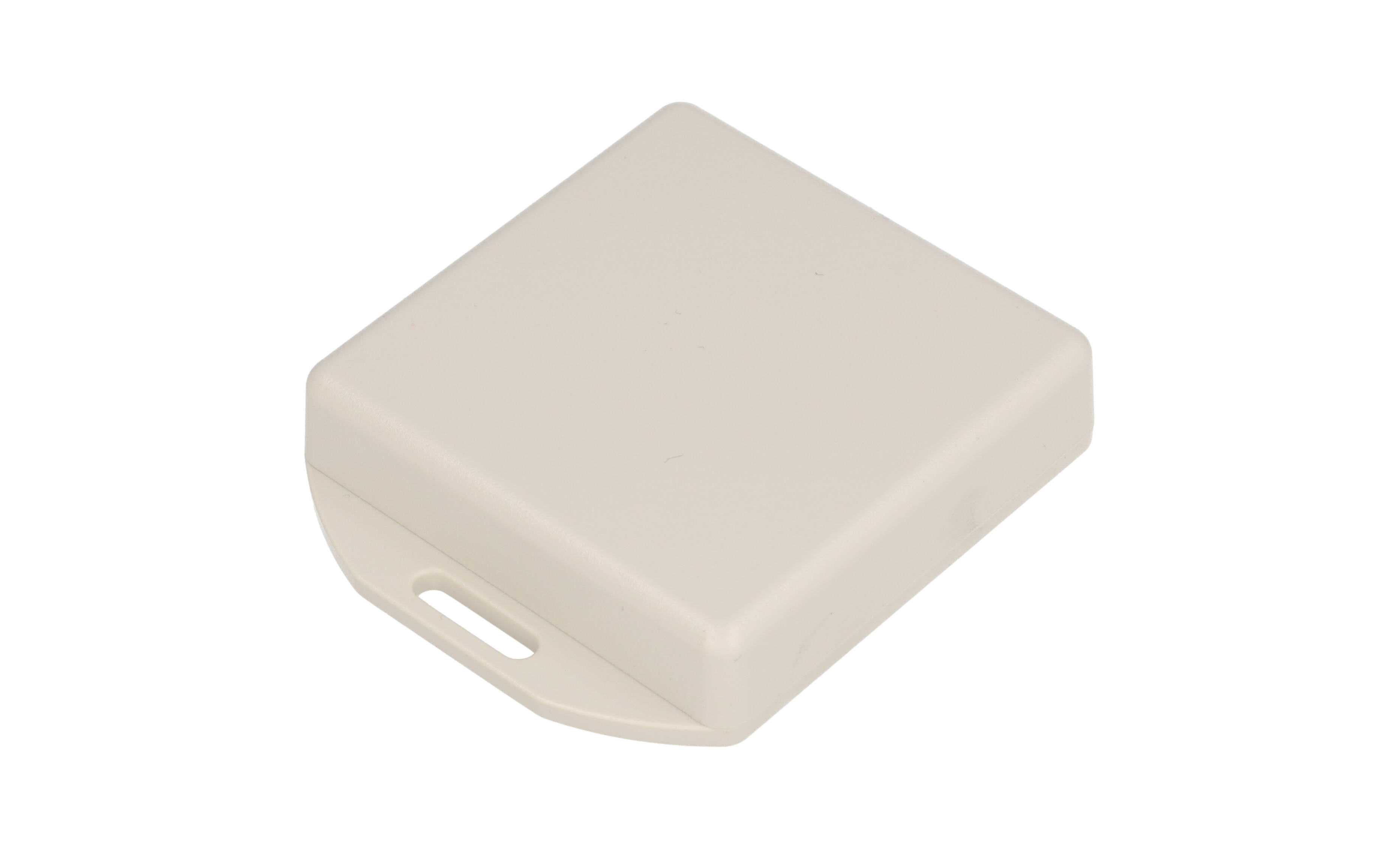 1551ttflgy — Grey Plastic Enclosure with Flanged Lid