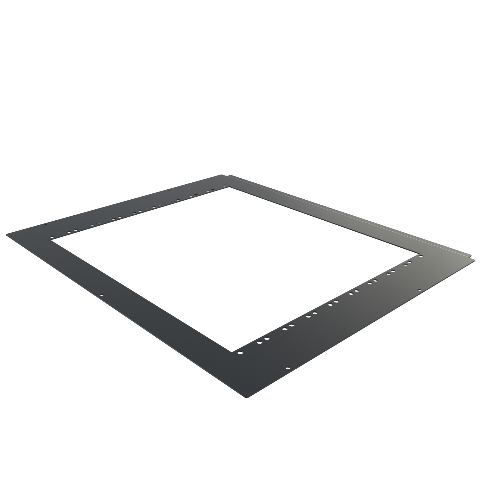 H1TR24BK — 24W Black H1 9U Rack Mount Top
