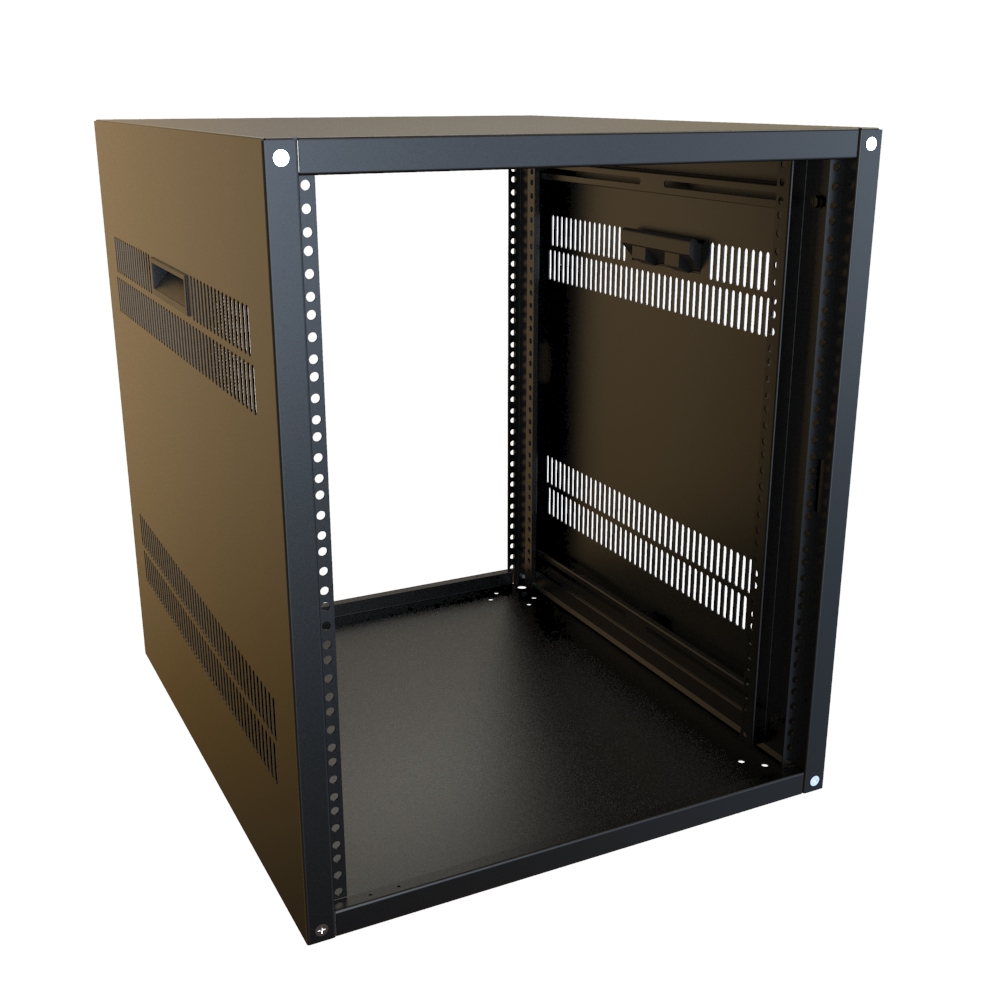 RCHV1902224BK1 — 13U 24.5D Vented Rack Cabinet