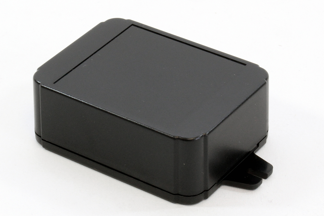RL6105-FBK black flanged ABS project enclosure