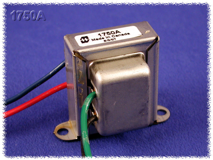 1750S 25 W paper-wound open-style output transformer for Traynor Base Mate amplifiers — view 3