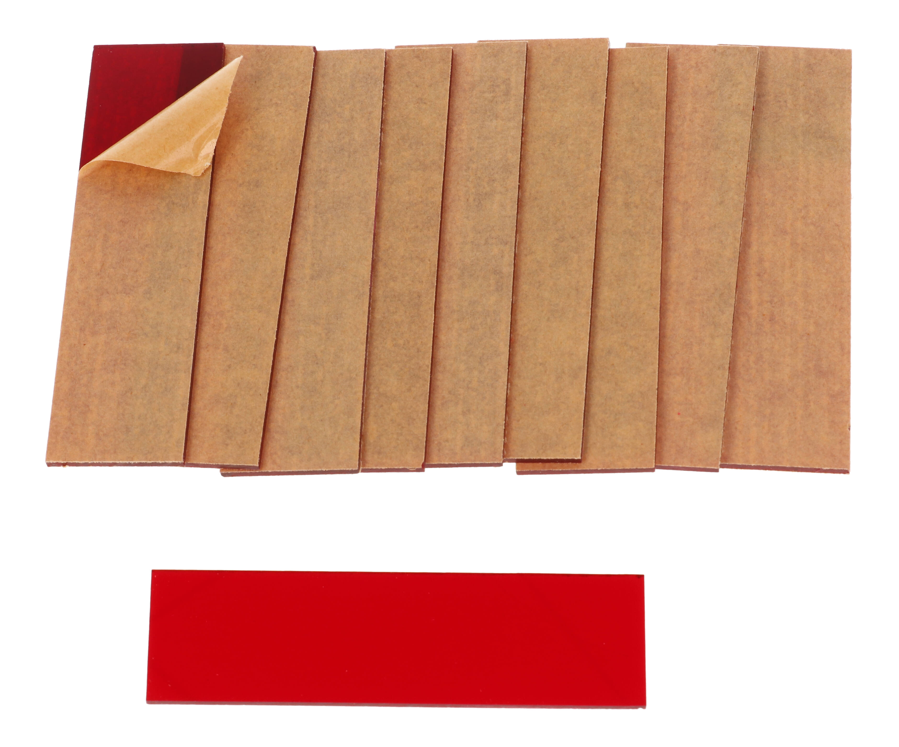 1593NIR10 transparent red infrared end panels for 1593N enclosures