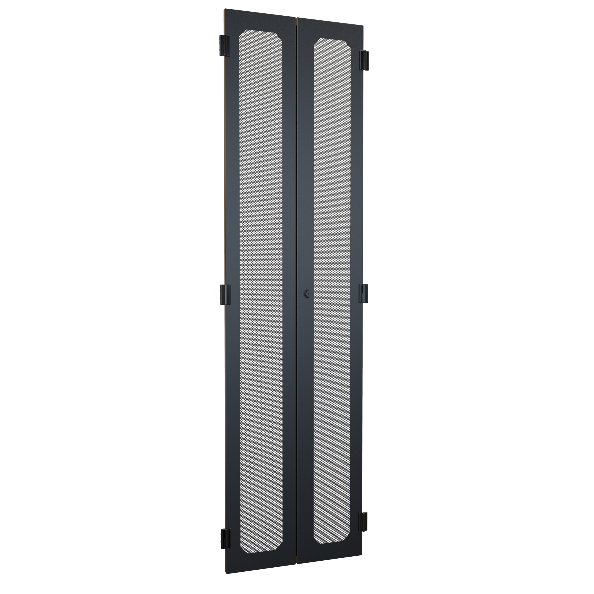 C4BD2477VBK1 — 44U 24W C4 Vented Barn Door