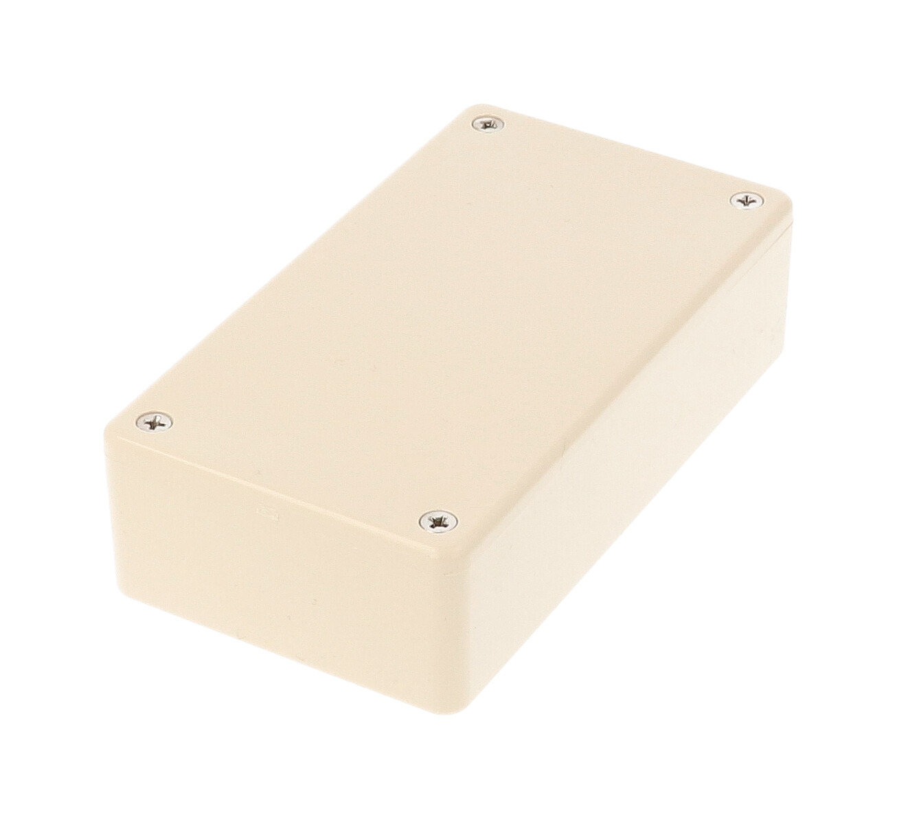 1591BBG beige 112 x 62 x 31 mm ABS plastic enclosure without mounting flanges with molded card guides