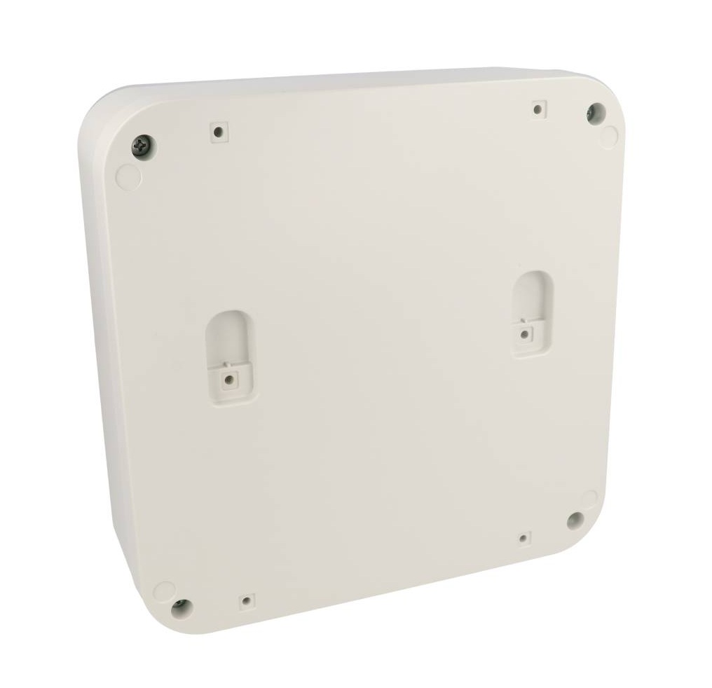 1556HAGY light gray flame retardant ABS IoT enclosure, 200 x 200 x 70 mm