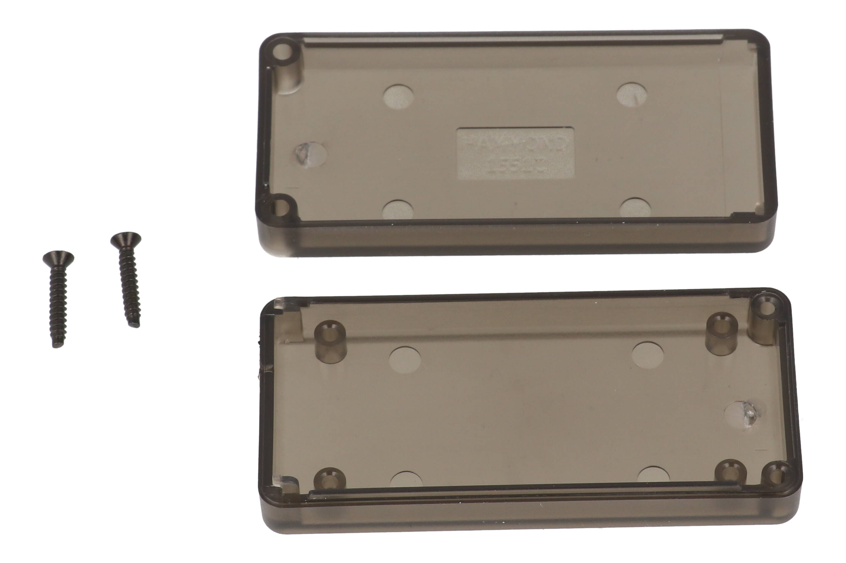 1551CTSK translucent smoke ABS subminiature enclosure, 65 x 30 mm