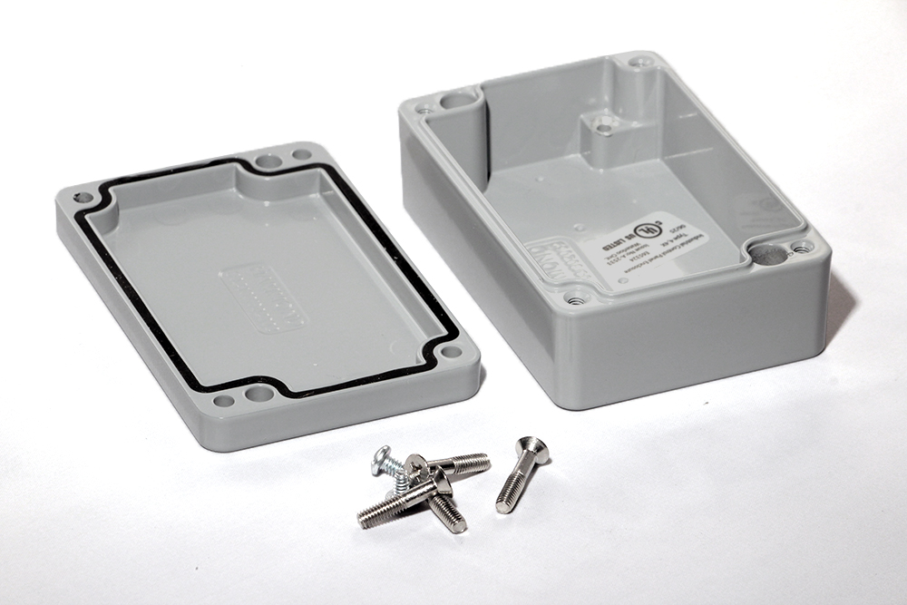 1590Z062GY gray RAL7001 diecast aluminum watertight enclosure