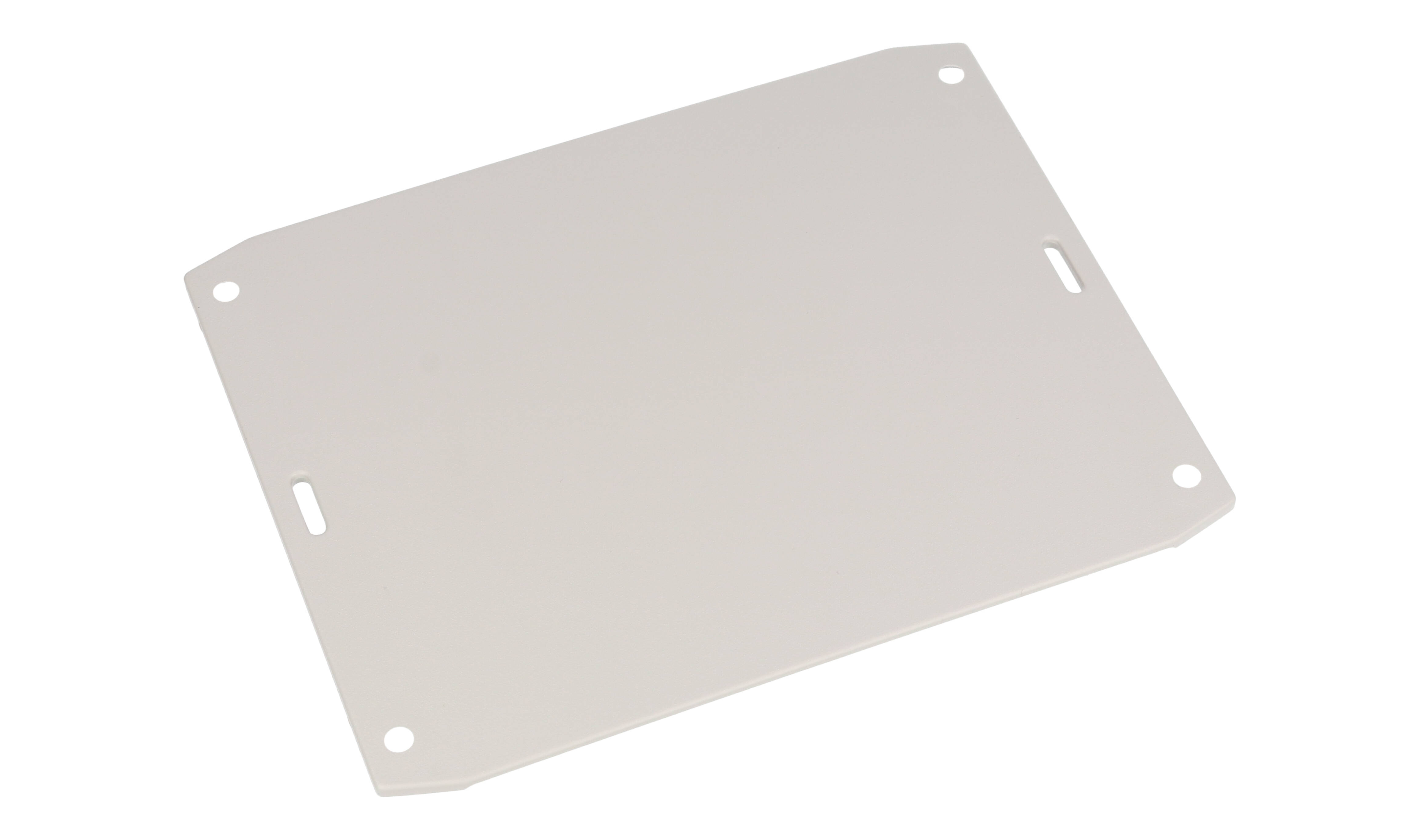 1591FUGY light gray ABS plastic mounting flange for 1591U and 1591V enclosures