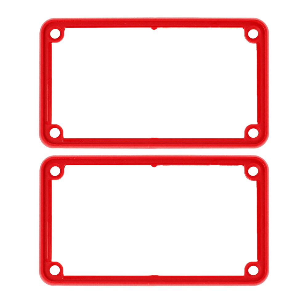 1455KBRED — red plastic open bezels for 1455K enclosures- 2/pack