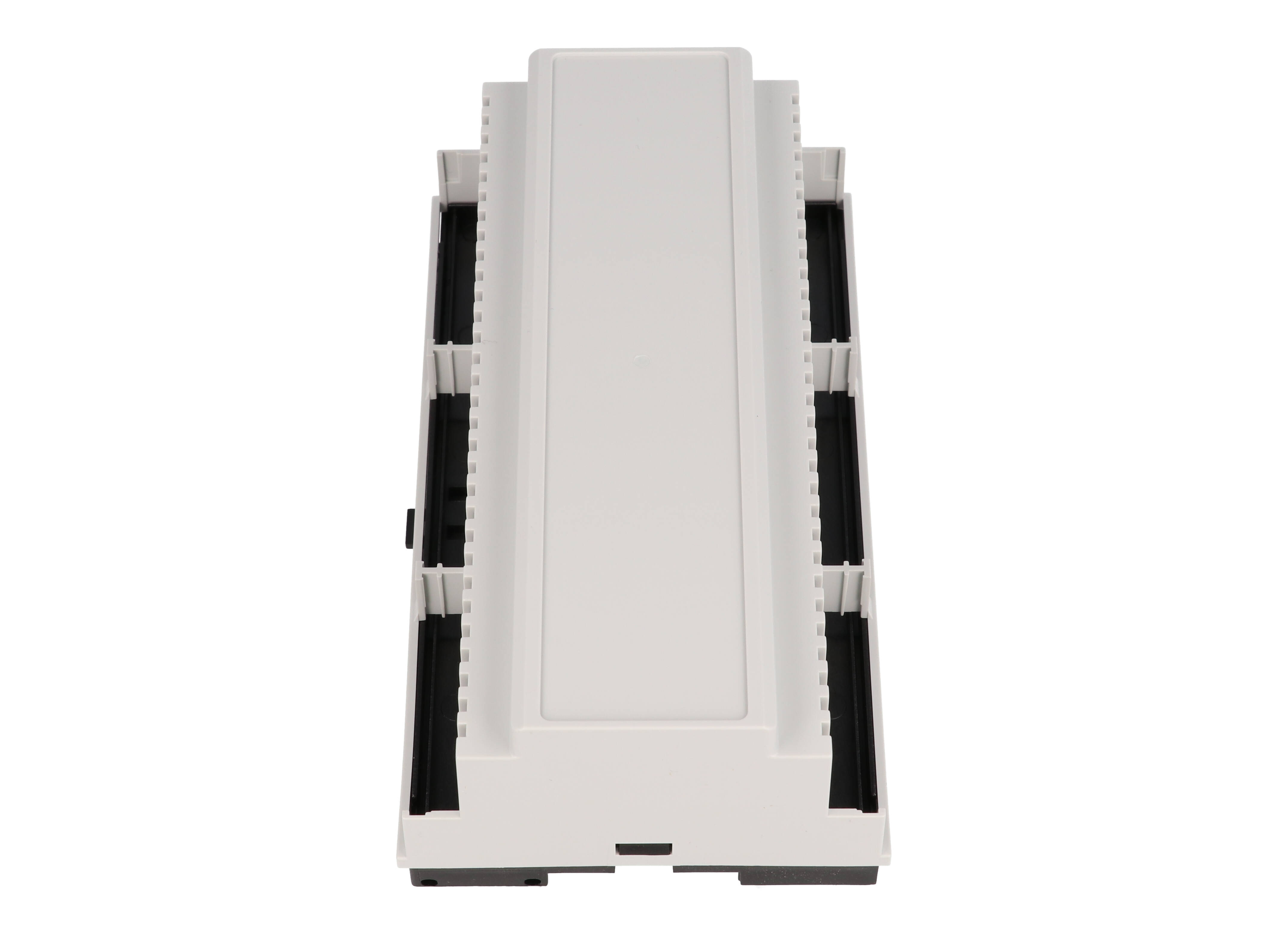 1597DIN9GY gray 9 module DIN rail enclosure, 90 x 158 x 58 mm