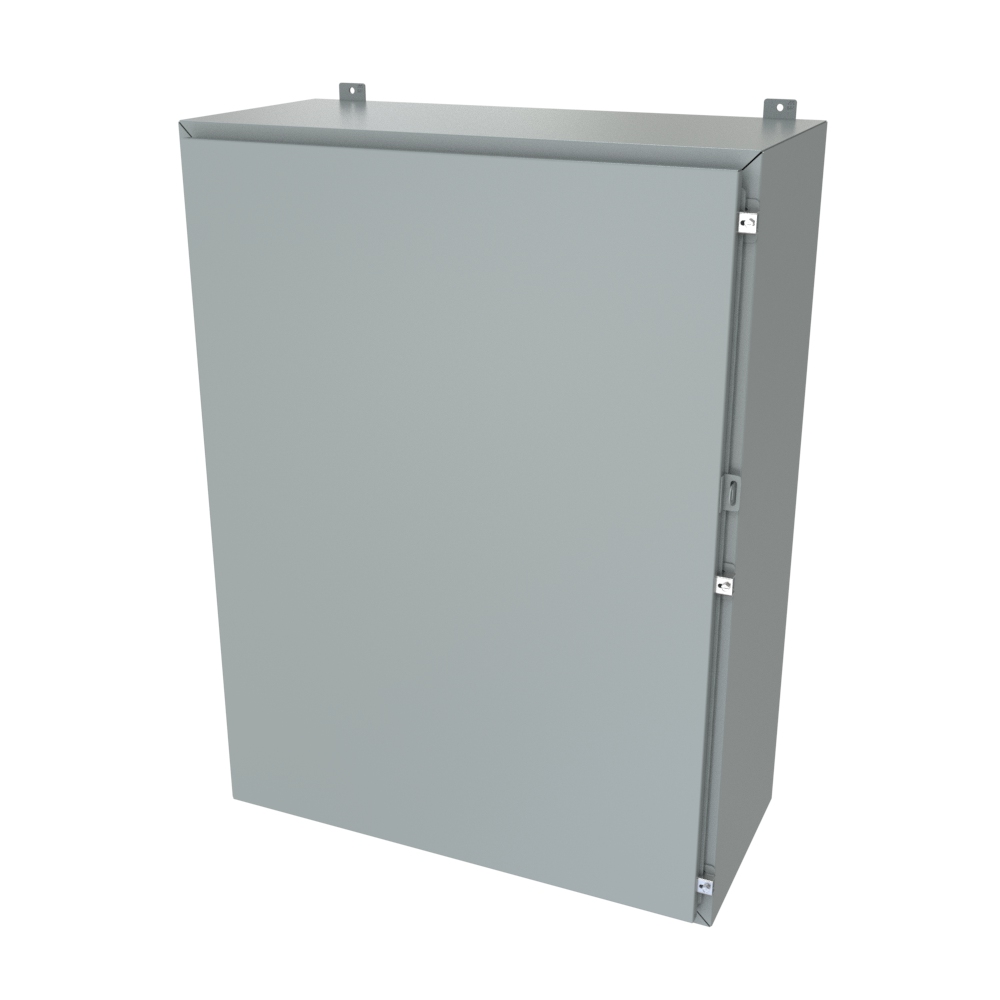 1418S16LP — N4/12 Wallmount Encl less panel - 48 x 36 x 16 - Steel/Gray