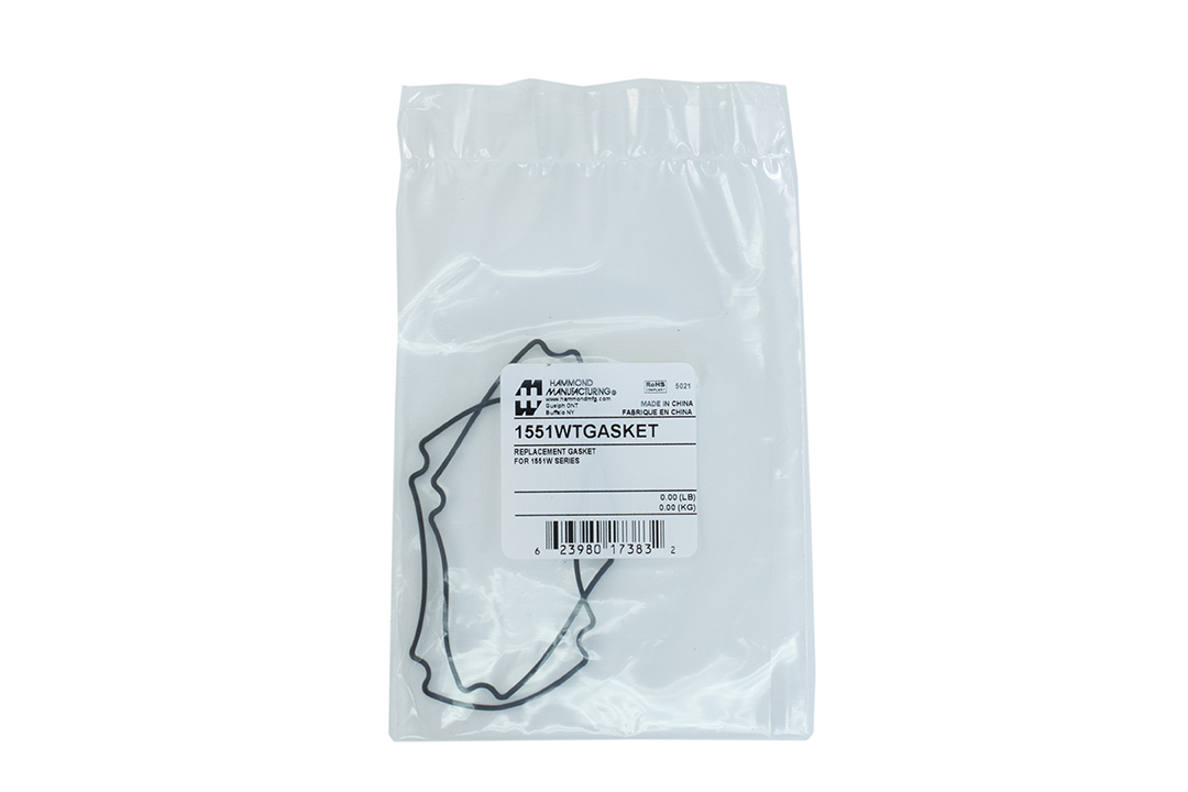 1551WTGASKET silicone replacement gasket 2-pack for 1551WT watertight enclosures