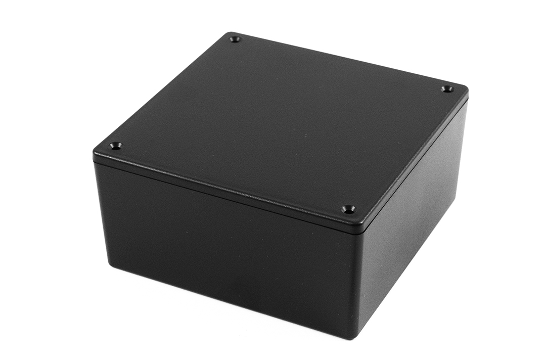 1591XXUSBK black economy ABS plastic project box enclosure
