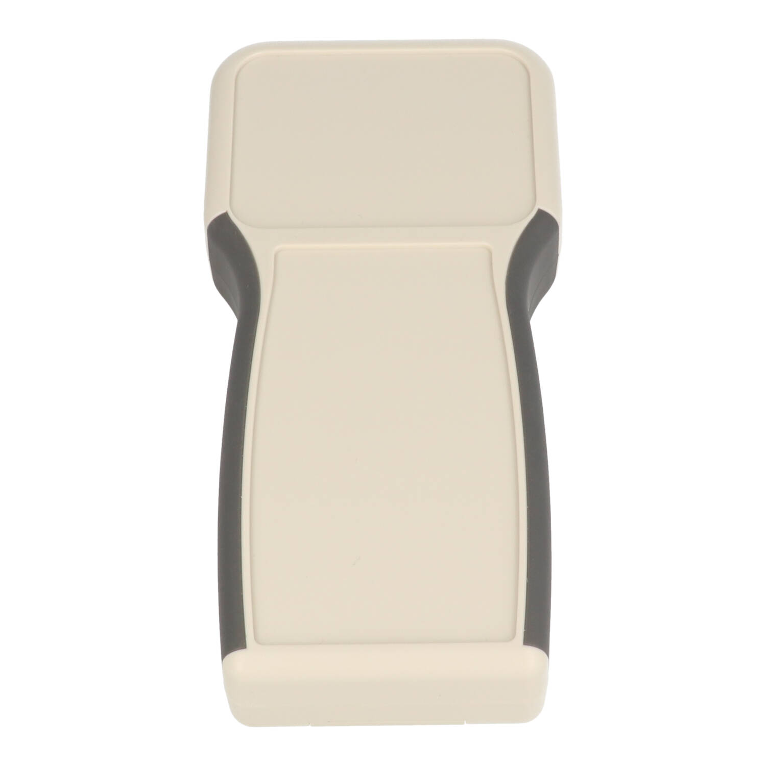 1553TTGYBAT light grey ABS compact T-shaped hand held enclosure with battery door
