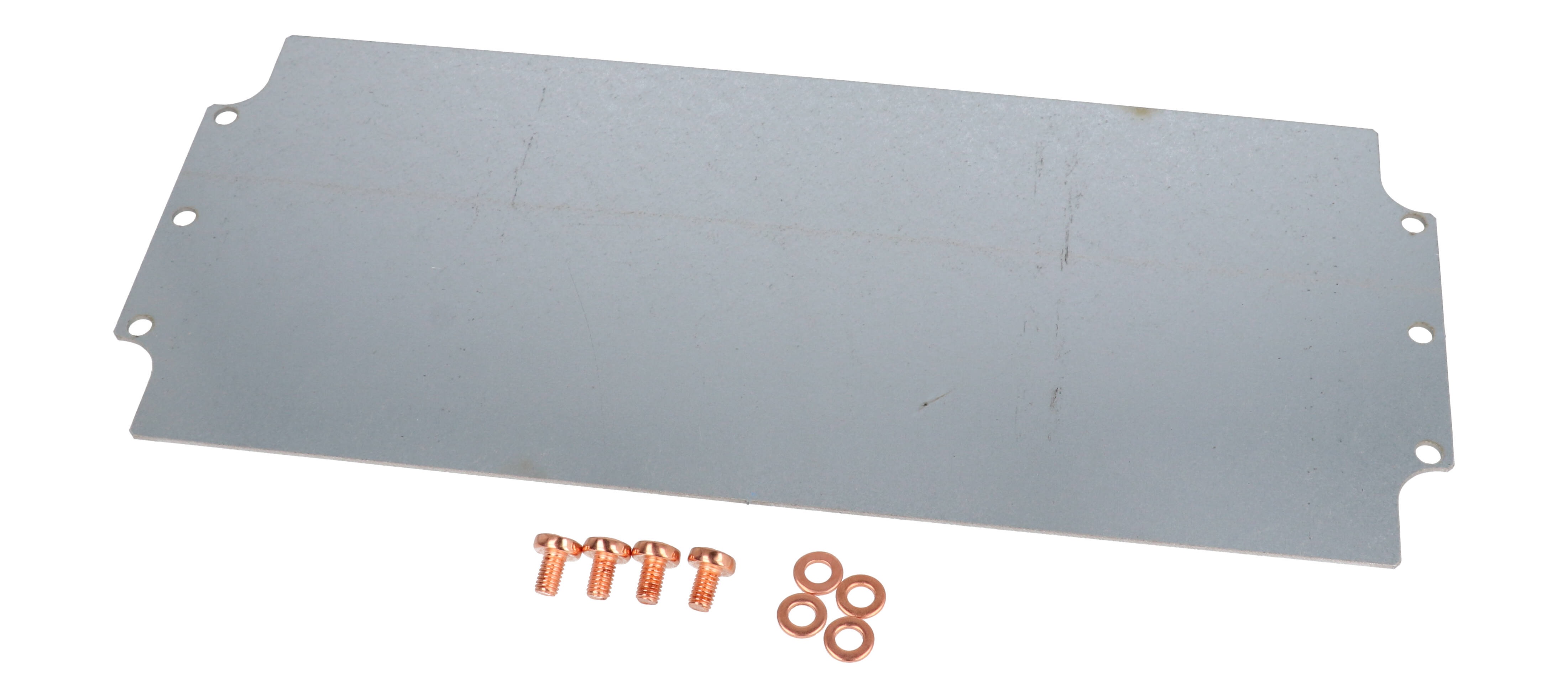 1590Z166PL — inner mounting panel for 1590Z166 enclosures