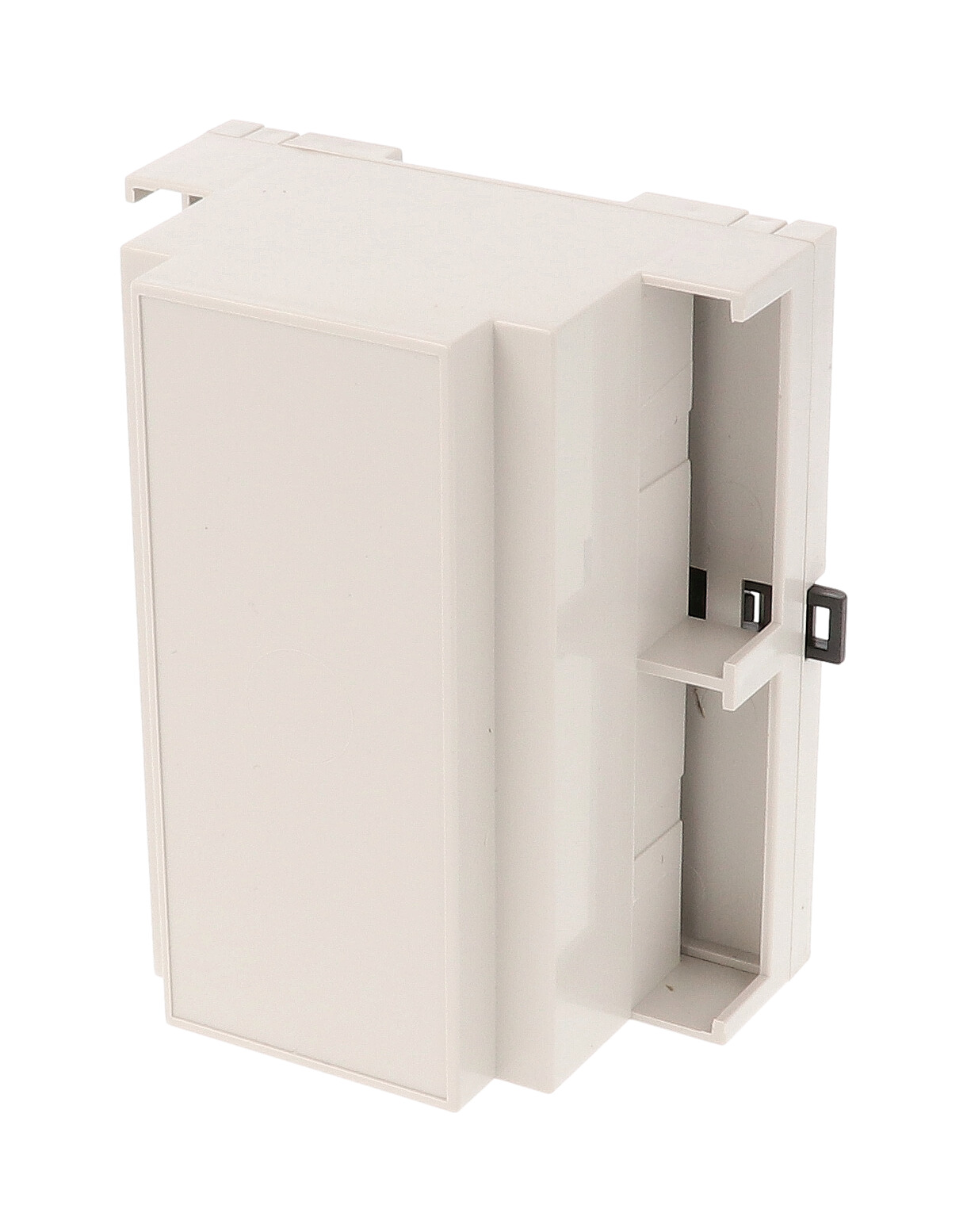 1597DIN6MDC53 — Italtronic DIN6, CLOSED TOP, CLOSED TERMINAL 2 SIDES, GREY