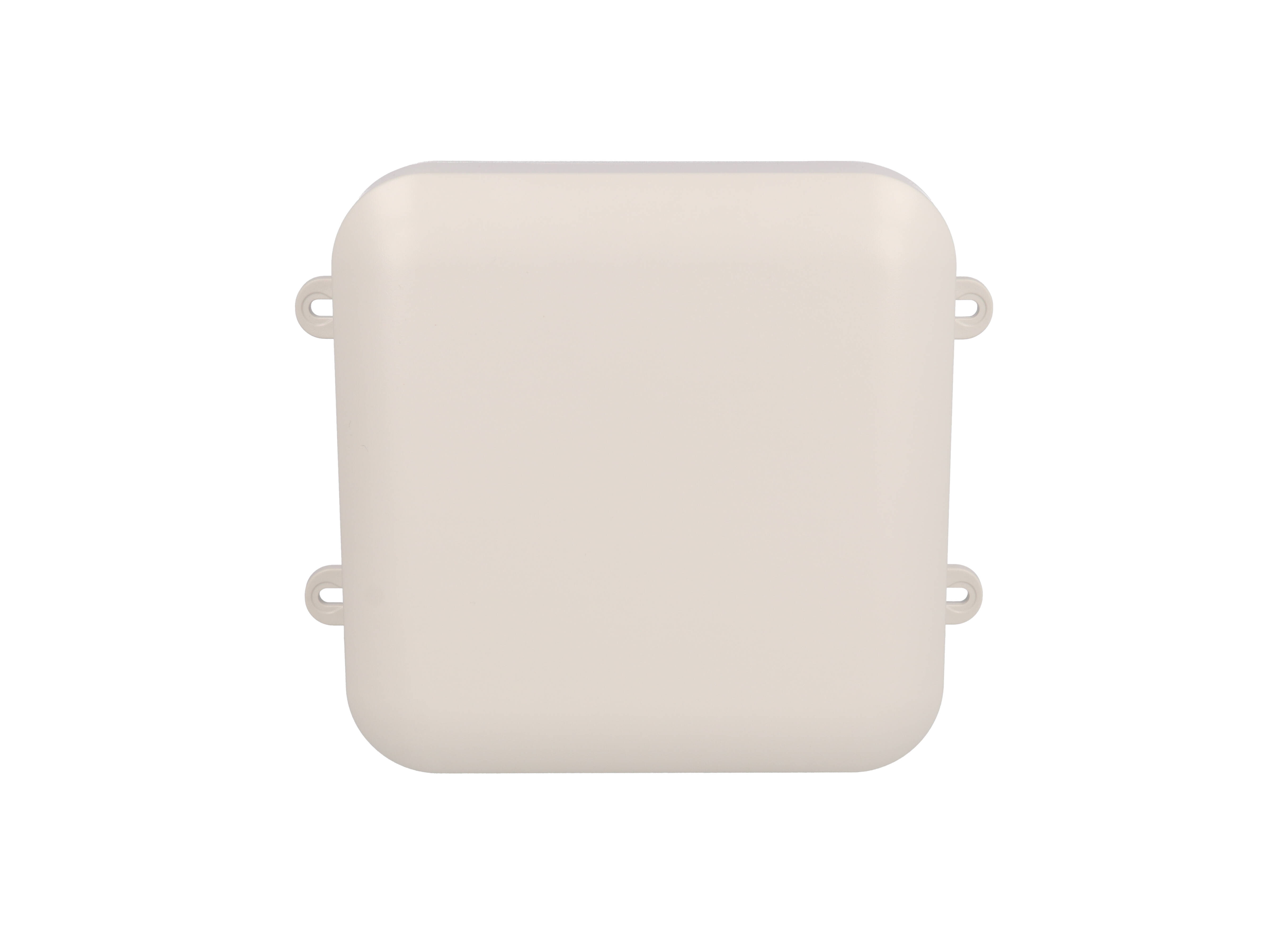 1557FGY light gray RAL7035 ABS watertight enclosure, 160 x 160 x 45 mm