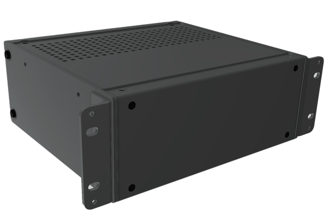 RMCV9038BK1 — rackmount / desktop instrument enclosure, vented 9x8x3.5
