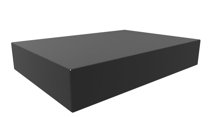 1441-36BK3 — chassis - steel; satin black finish