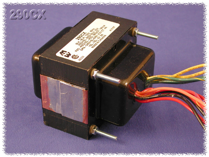 290CX — Power transformer, replacement for Fender guitar amp, 290 series