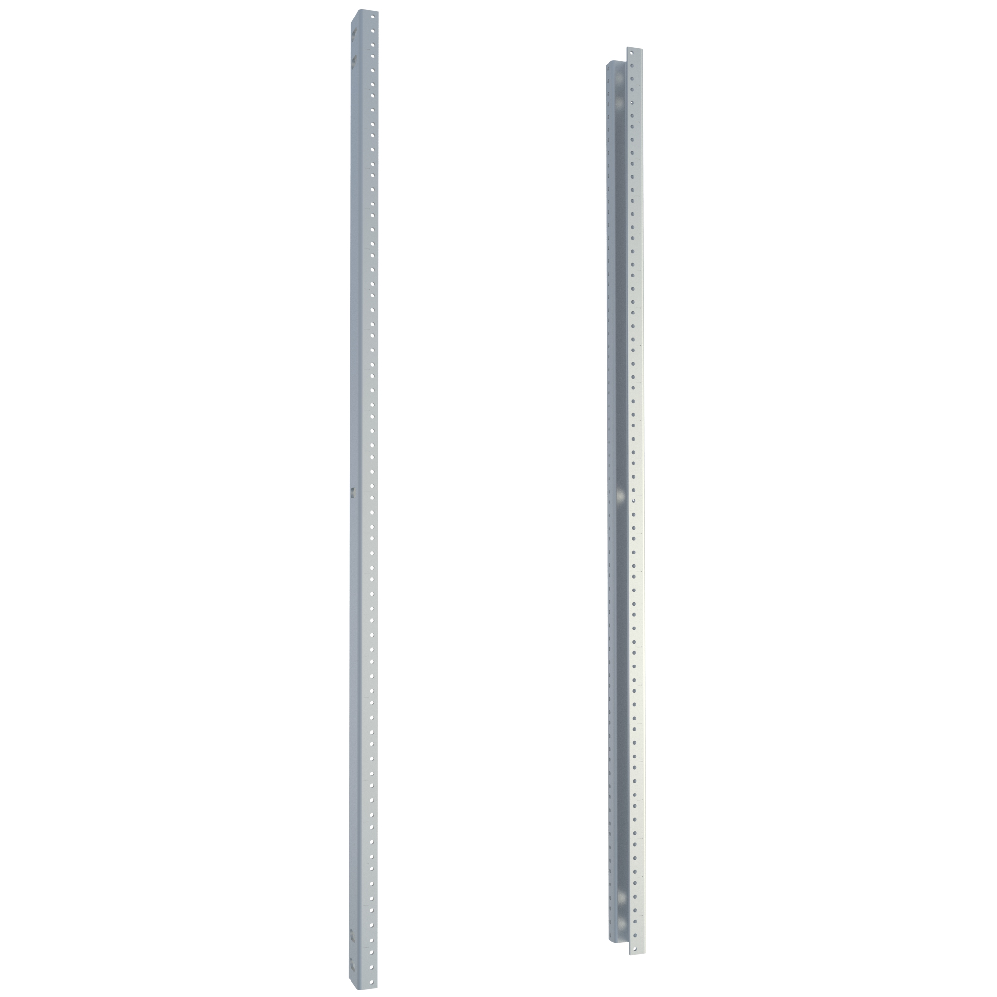 CCR42TZPL — 24U Pair of Tapped 10-32 Combination Rails