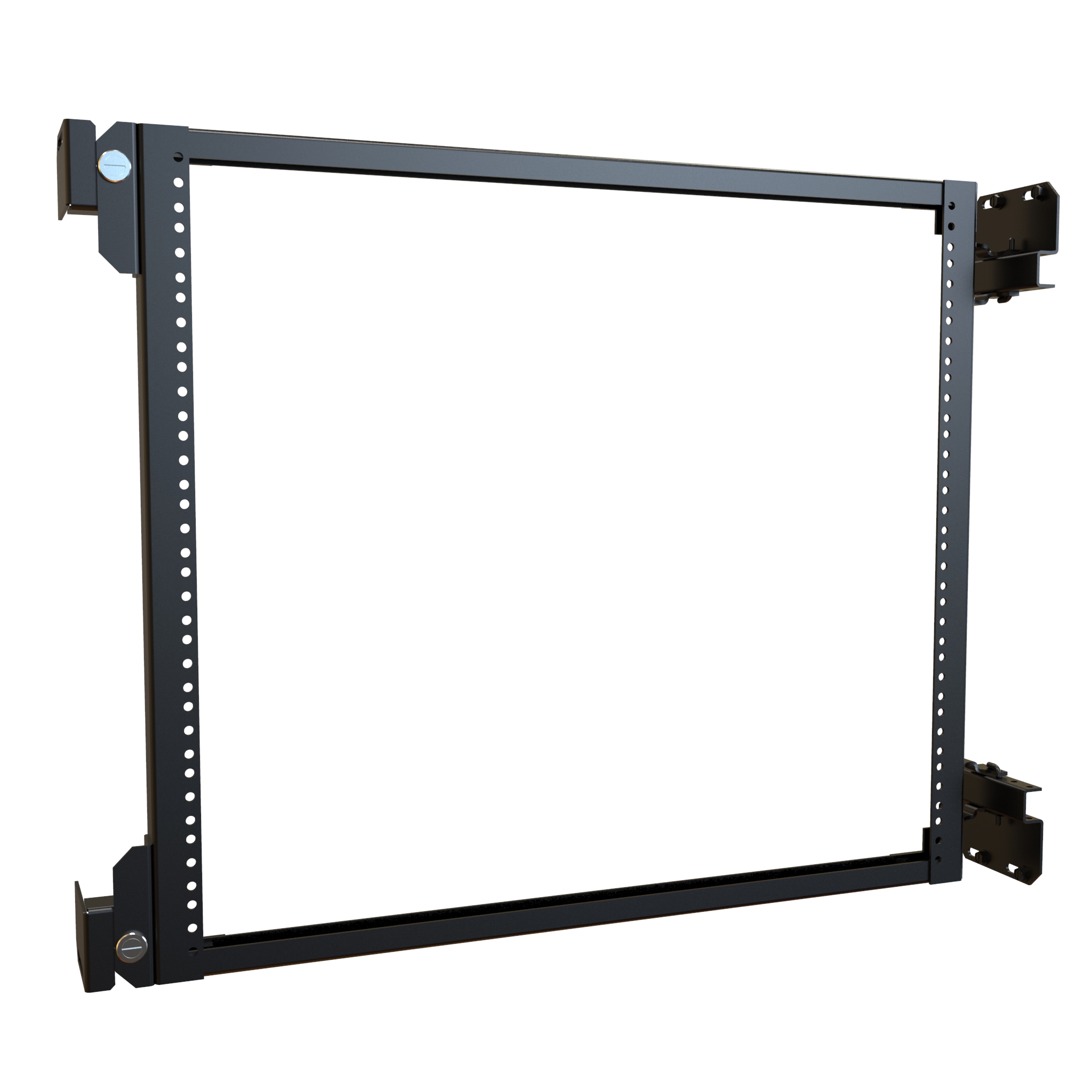 Hammond 2CSFB24 12U 24 inch rack mount swing frame for Series 2000 console bases