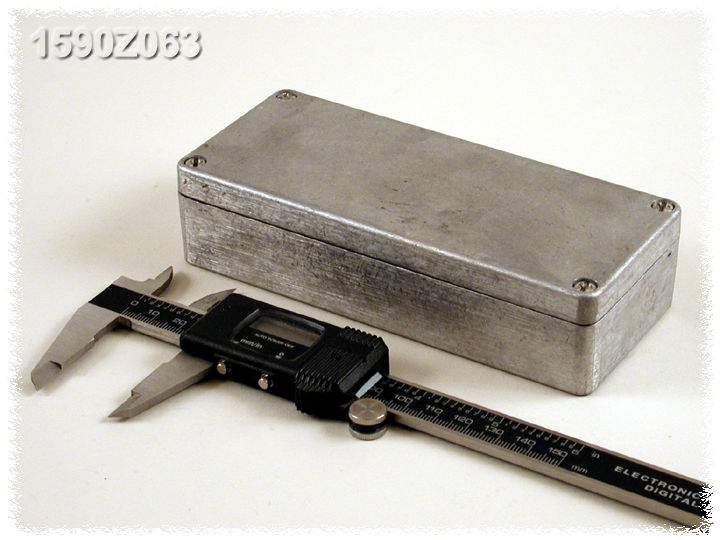 1590Z063 natural long diecast aluminum IP68 enclosure