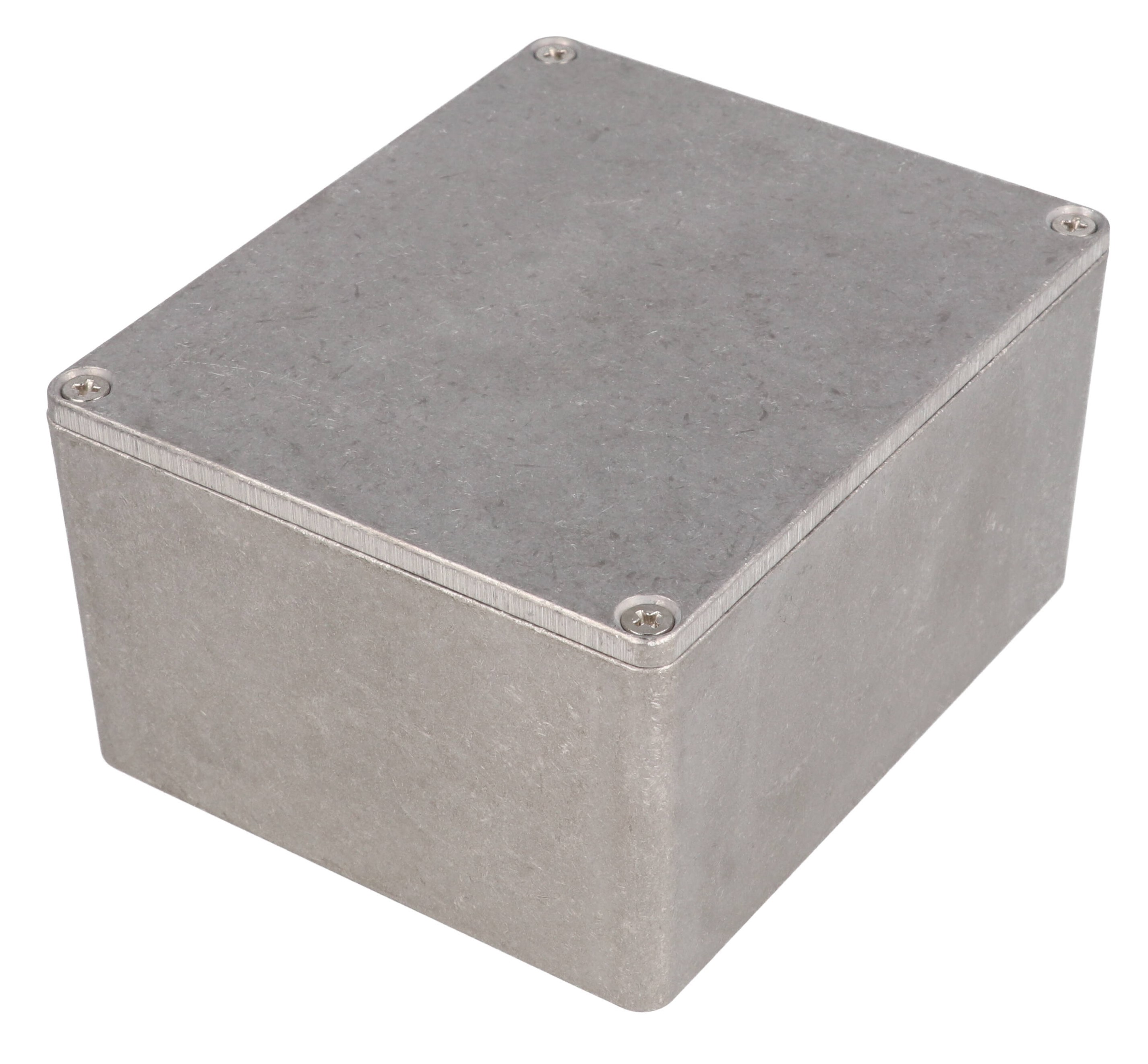 1590CE natural diecast aluminum enclosure, 120 x 100 x 65 mm