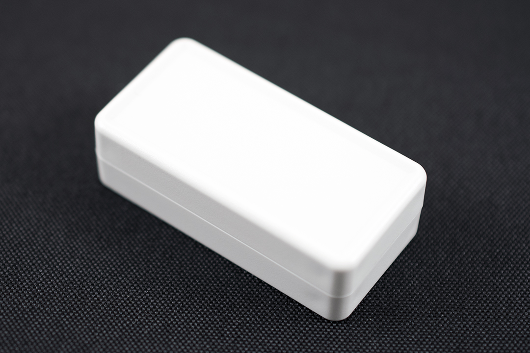 1551BGY light grey ABS subminiature enclosure, 50 x 25 x 15.5 mm