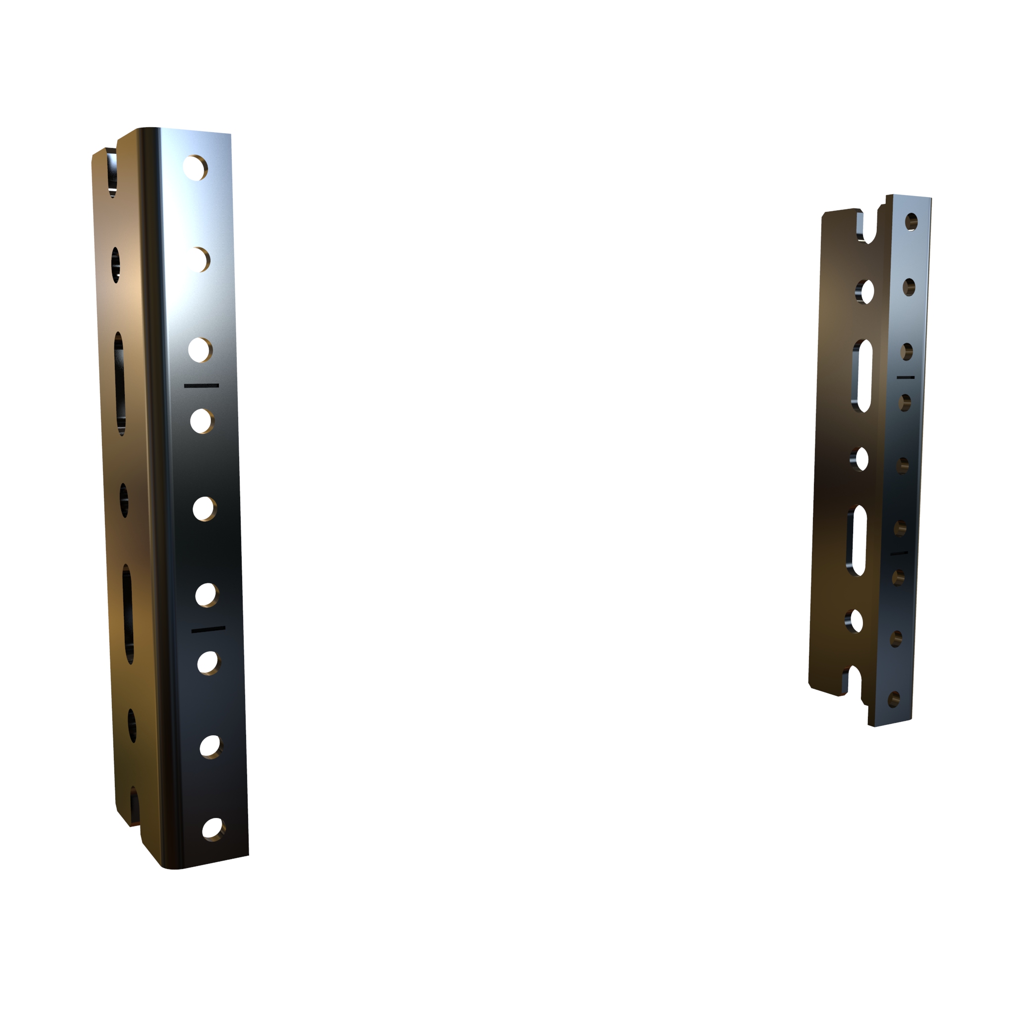 URR3U — 3U 10-32 Universal Rack Rail