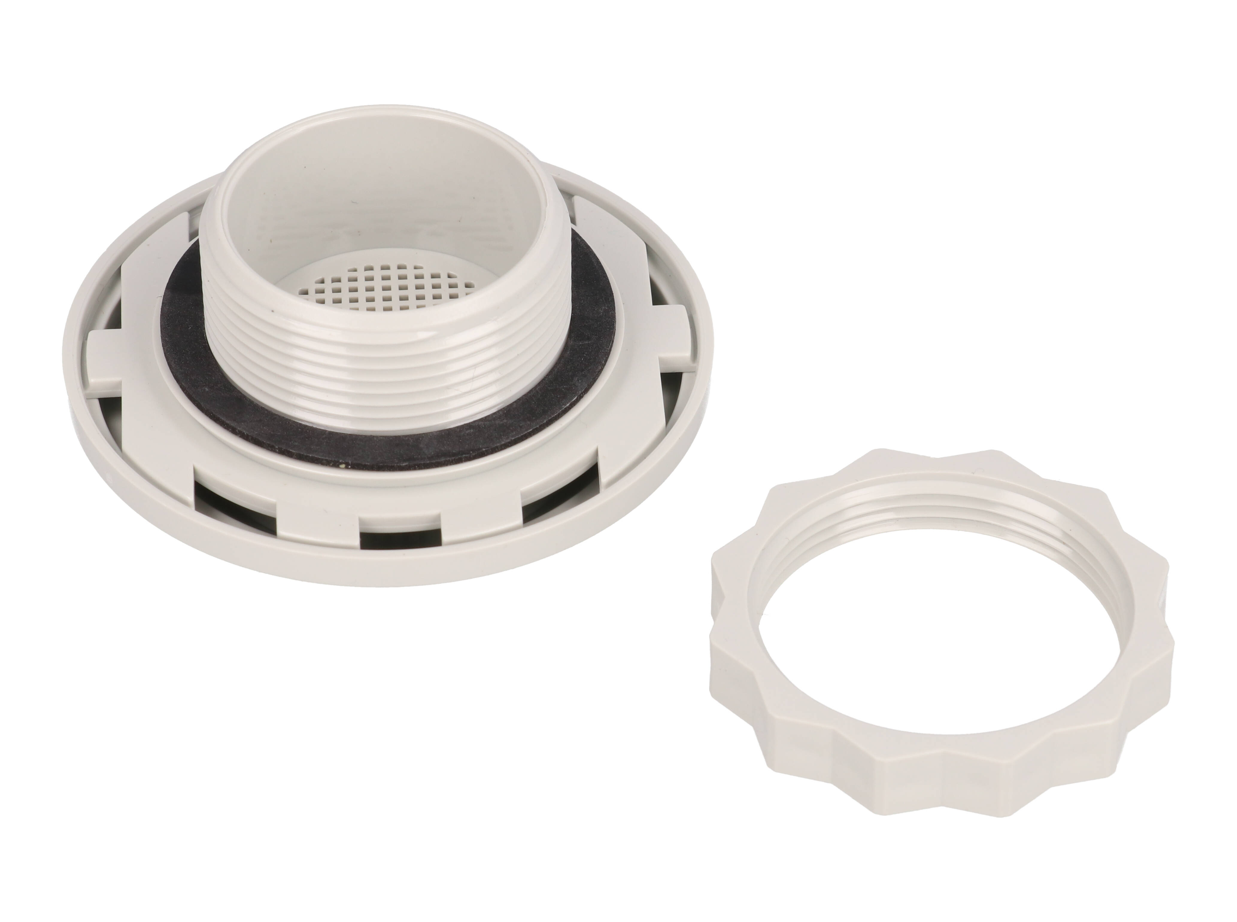 SDA412-2 light gray polycarbonate enclosure breather plug pair