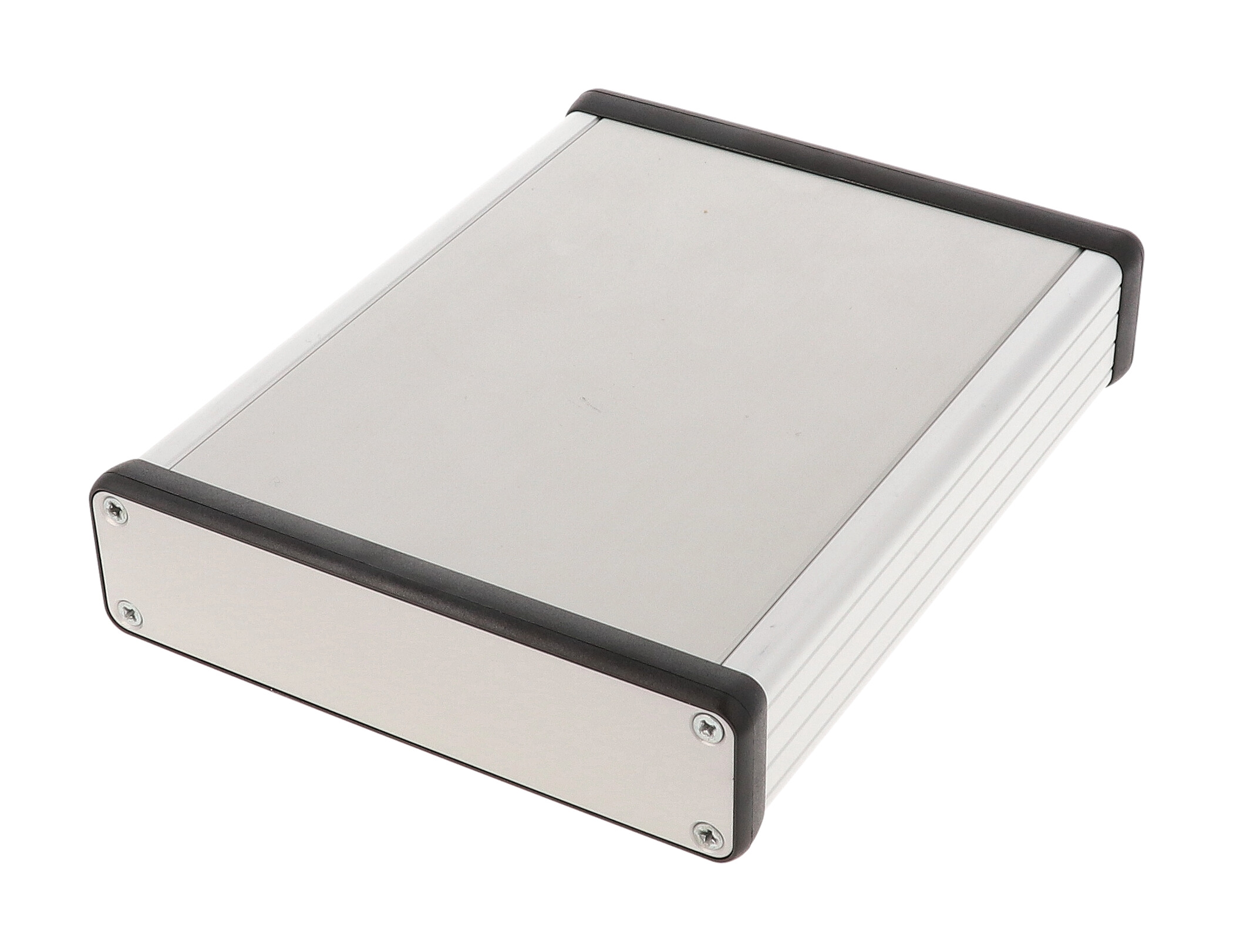 1455P1601 — extruded aluminum enclosure w/ metal end panels