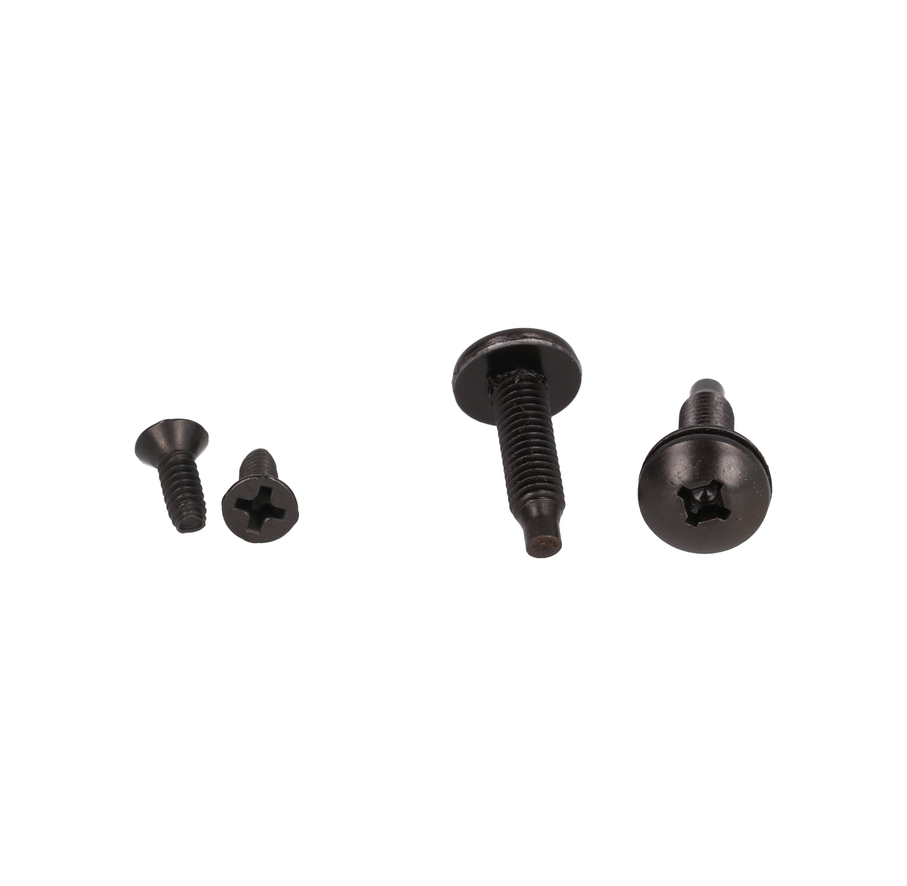 RMCHDWKIT RMC series hardware kit with black #10-32 and #6-32 screws and four rubber feet