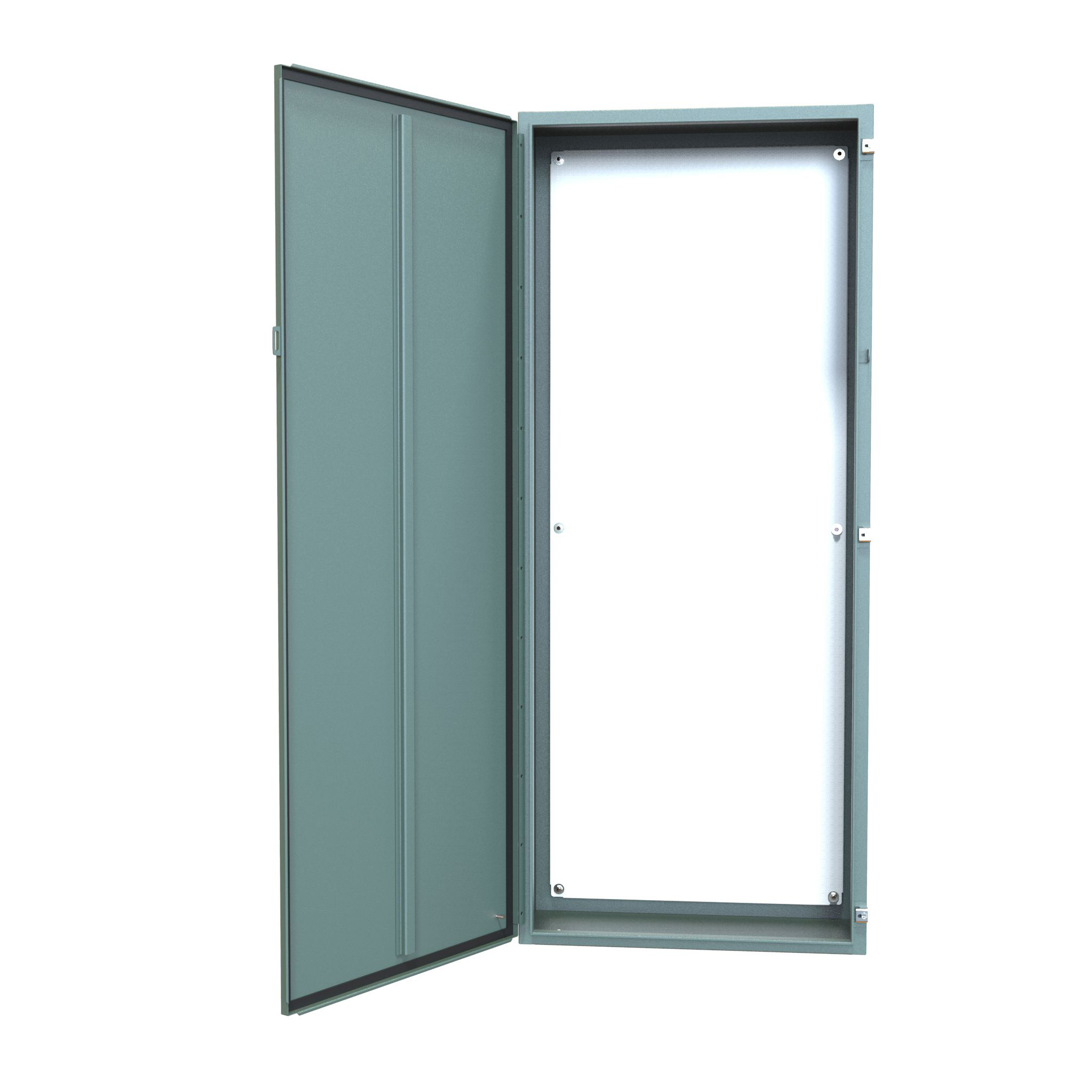 1418U12 — N12 Wallmount Encl w/panel - 72 x 30 x 12 - Steel/Gray
