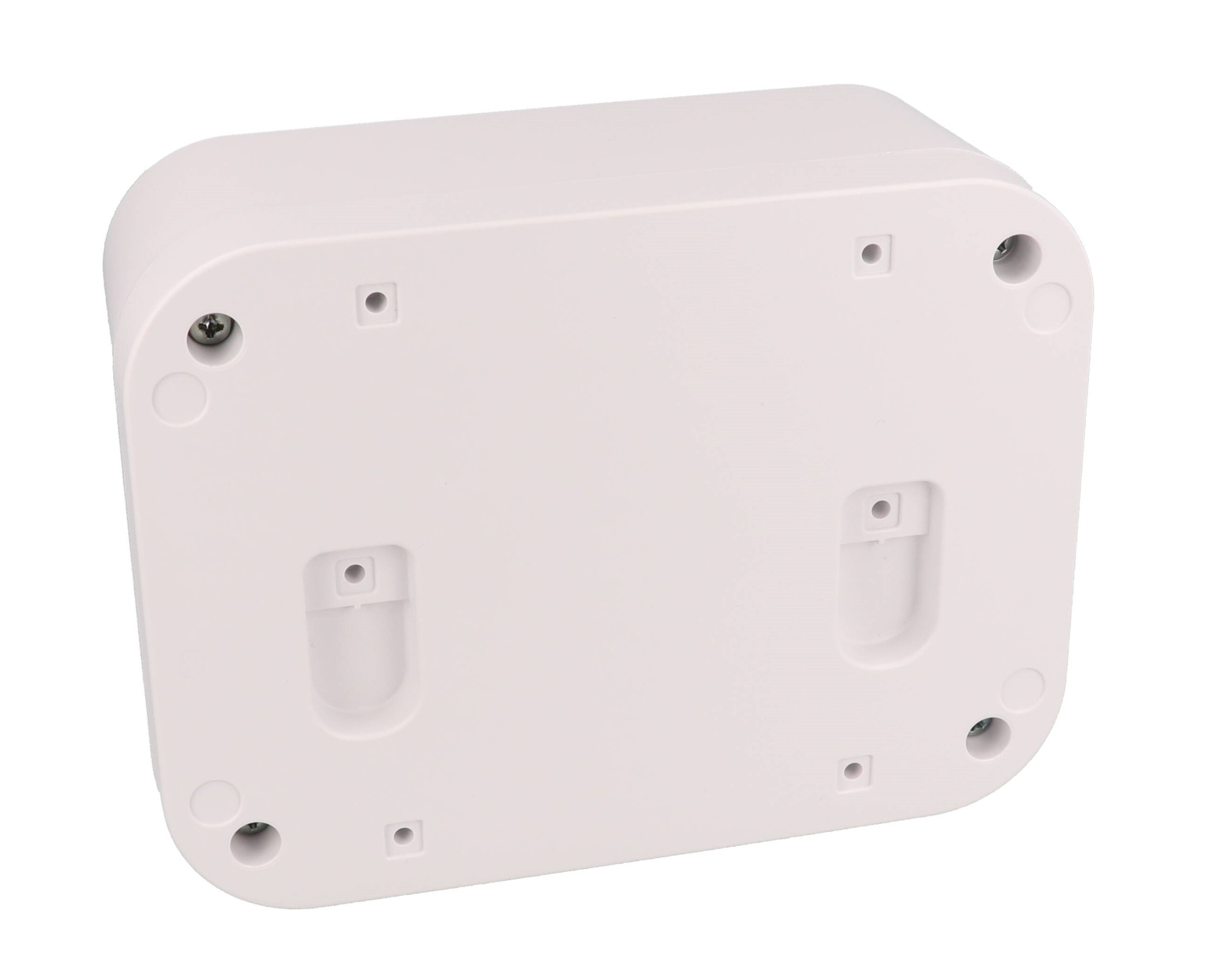 1556EAWH white flame-retardant ABS 160 x 120 x 70 mm desktop and wall-mount enclosure with rounded corners