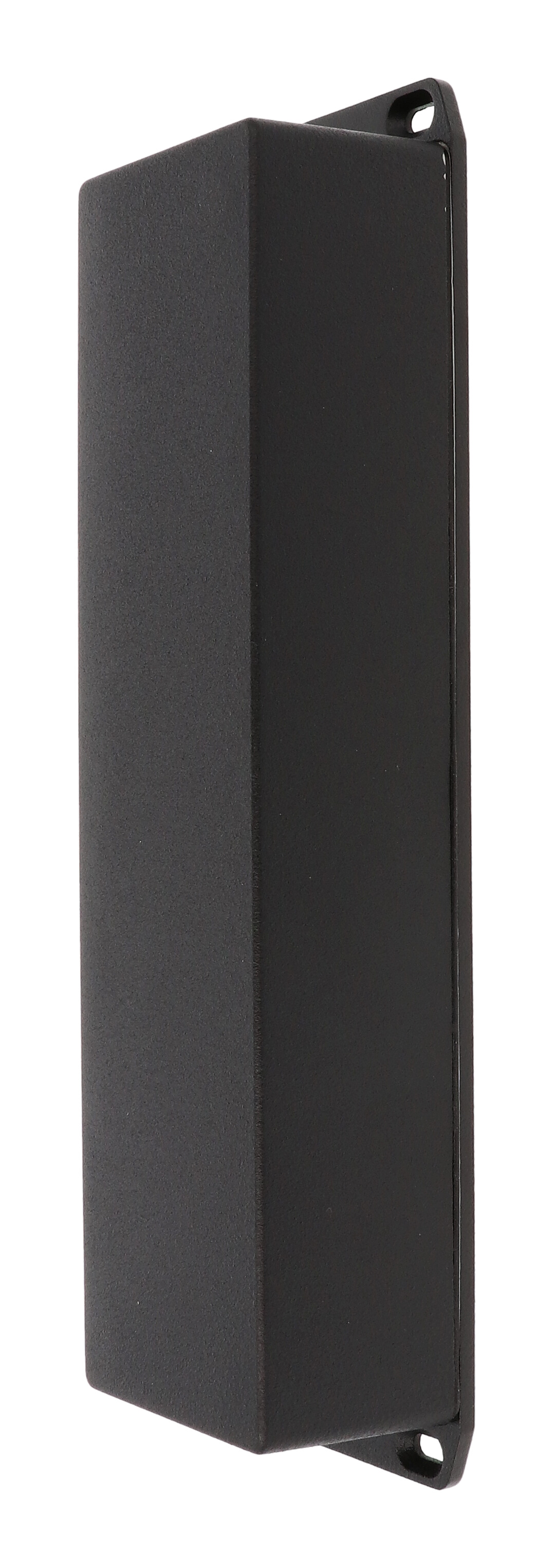 1590WBXFLBK black textured 10 inch watertight diecast enclosure with flanged lid